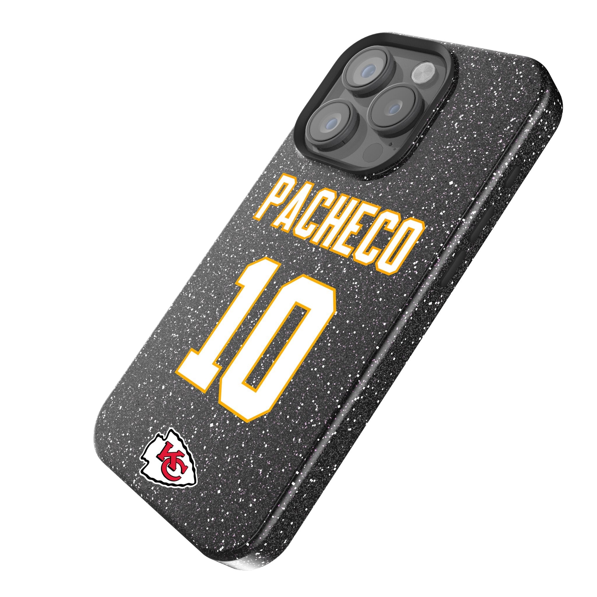 Isiah Pacheco Kansas City Chiefs 10 Ready Bling Phone Case - Sports Gifts, Sports Memorabilia, Sports Collectibles, Fan Shop