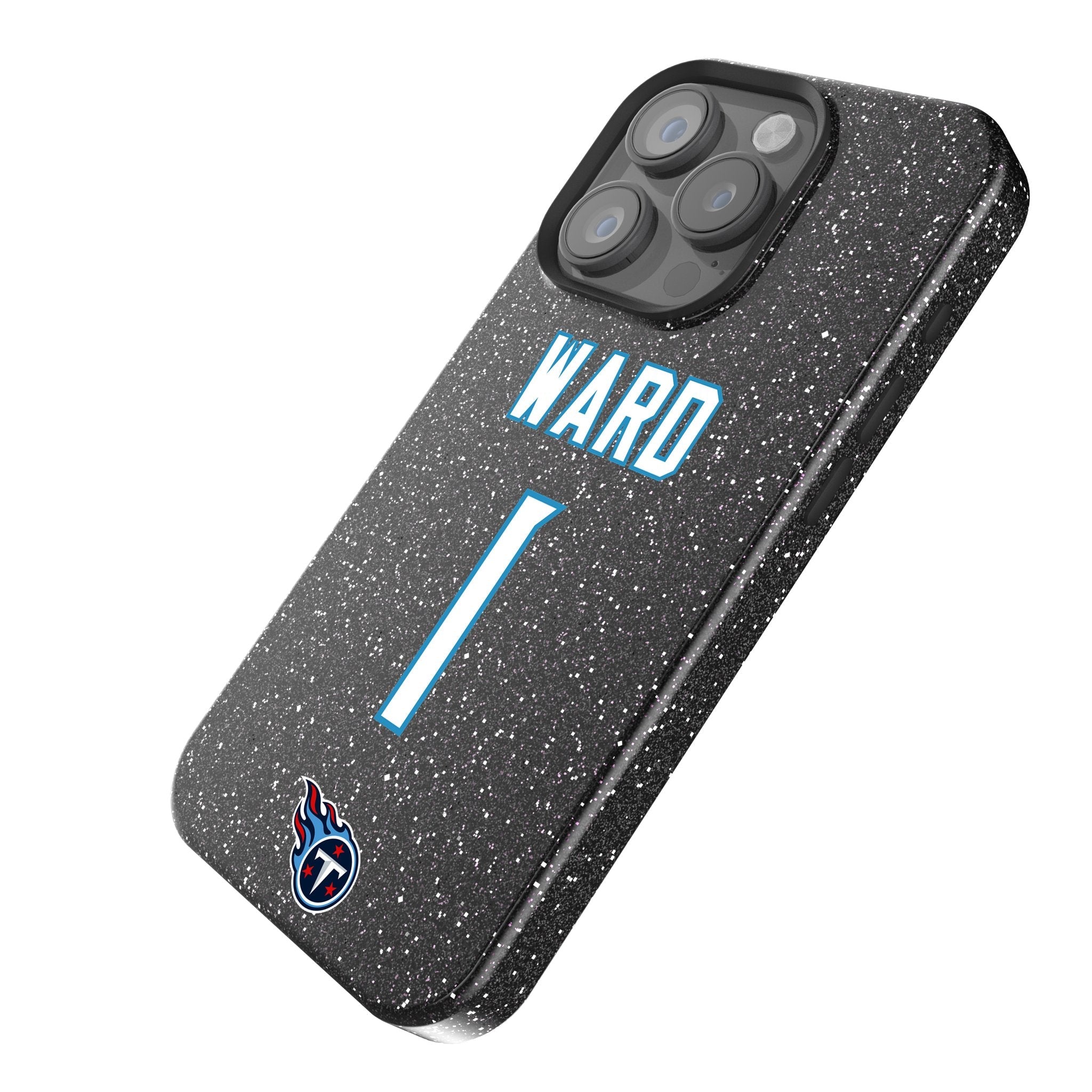 Cameron Ward Tennessee Titans 1 Game Tactic Bling Phone Case for Apple iPhone - Sports Gifts, Sports Memorabilia, Sports Collectibles, Fan Shop
