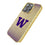 University of Washington Huskies Linen Bling Phone Case for Apple iPhone - Sports Gifts, Sports Memorabilia, Sports Collectibles, Fan Shop