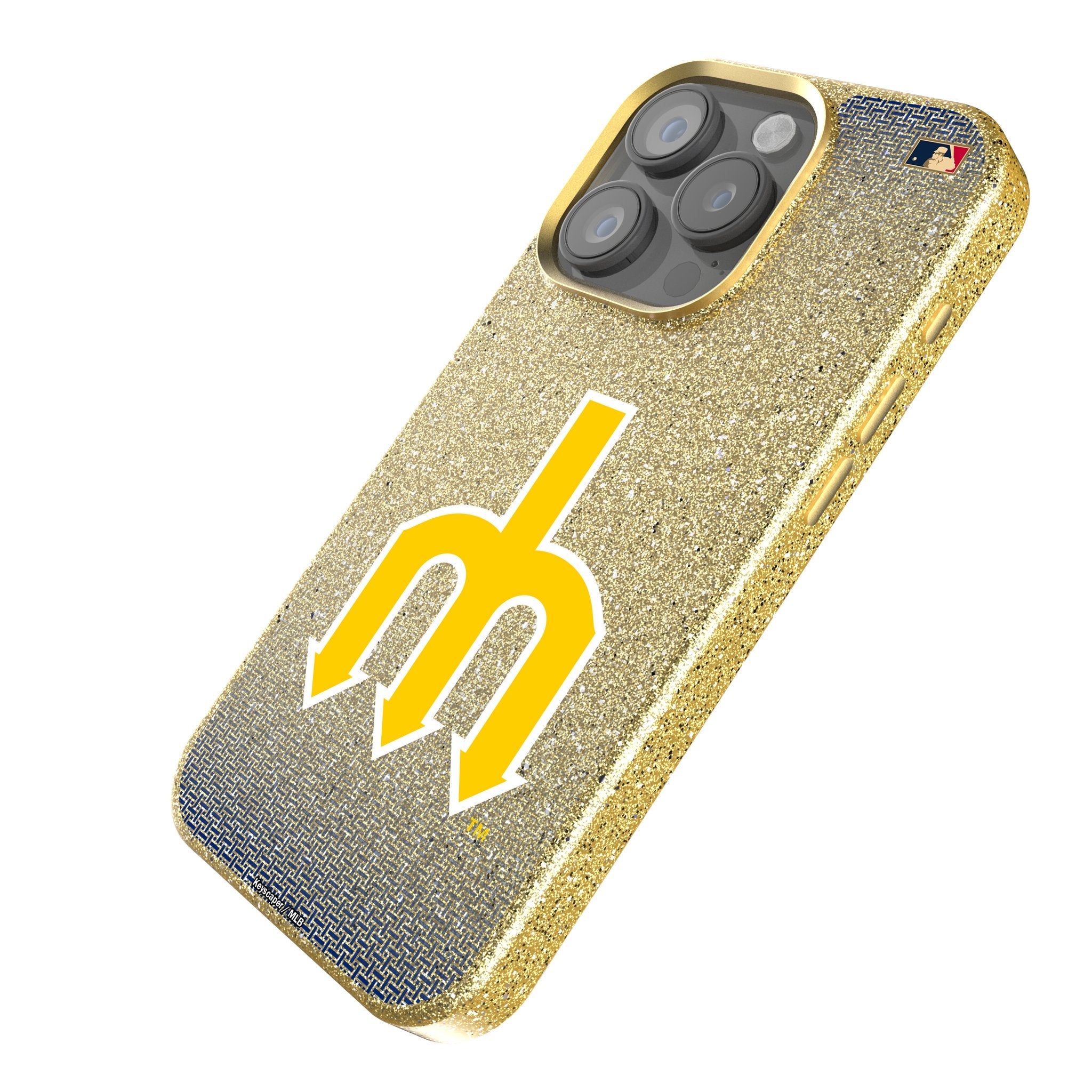 Seattle Mariners 1977-1980 - Cooperstown Collection Linen Bling Phone Case for Apple iPhone - Sports Gifts, Sports Memorabilia, Sports Collectibles, Fan Shop