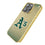 Oakland Athletics Linen Bling Phone Case for Apple iPhone - Sports Gifts, Sports Memorabilia, Sports Collectibles, Fan Shop