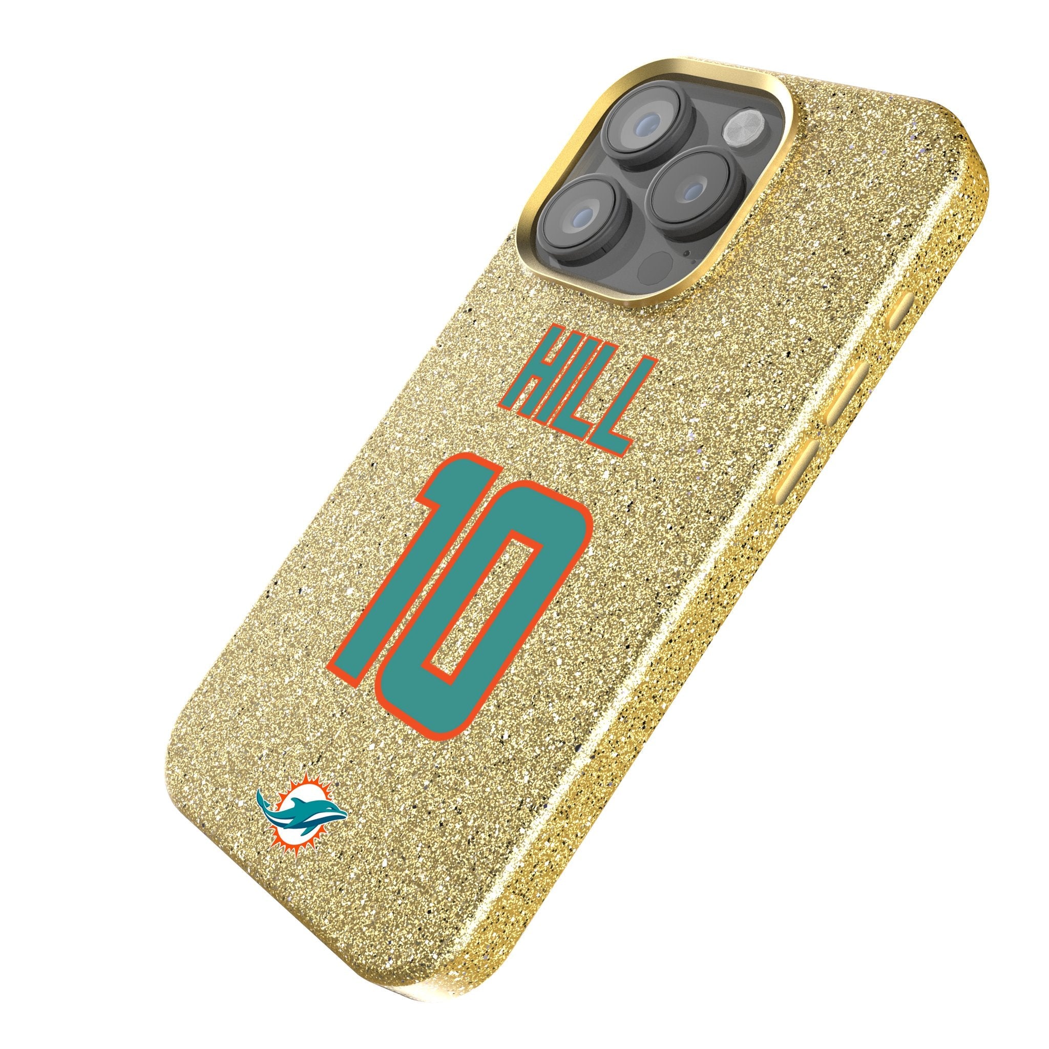 Tyreek Hill Miami Dolphins 10 Ready Bling Phone Case - Sports Gifts, Sports Memorabilia, Sports Collectibles, Fan Shop