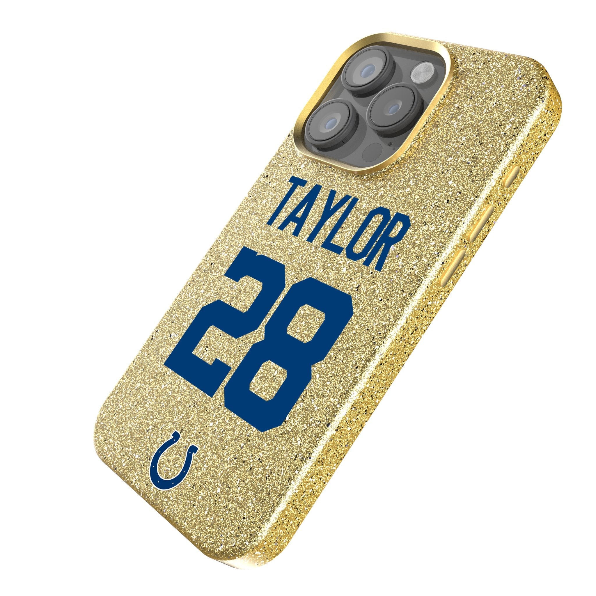 Jonathan Taylor Indianapolis Colts 28 Ready Bling Phone Case - Sports Gifts, Sports Memorabilia, Sports Collectibles, Fan Shop
