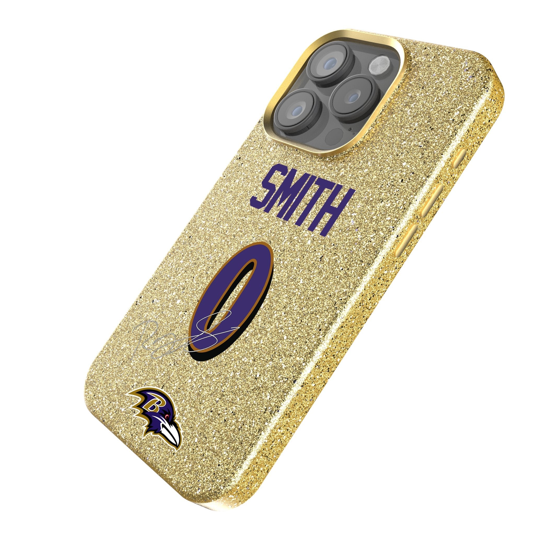 Roquan Smith Baltimore Ravens 0 Ready Bling Phone Case - Sports Gifts, Sports Memorabilia, Sports Collectibles, Fan Shop