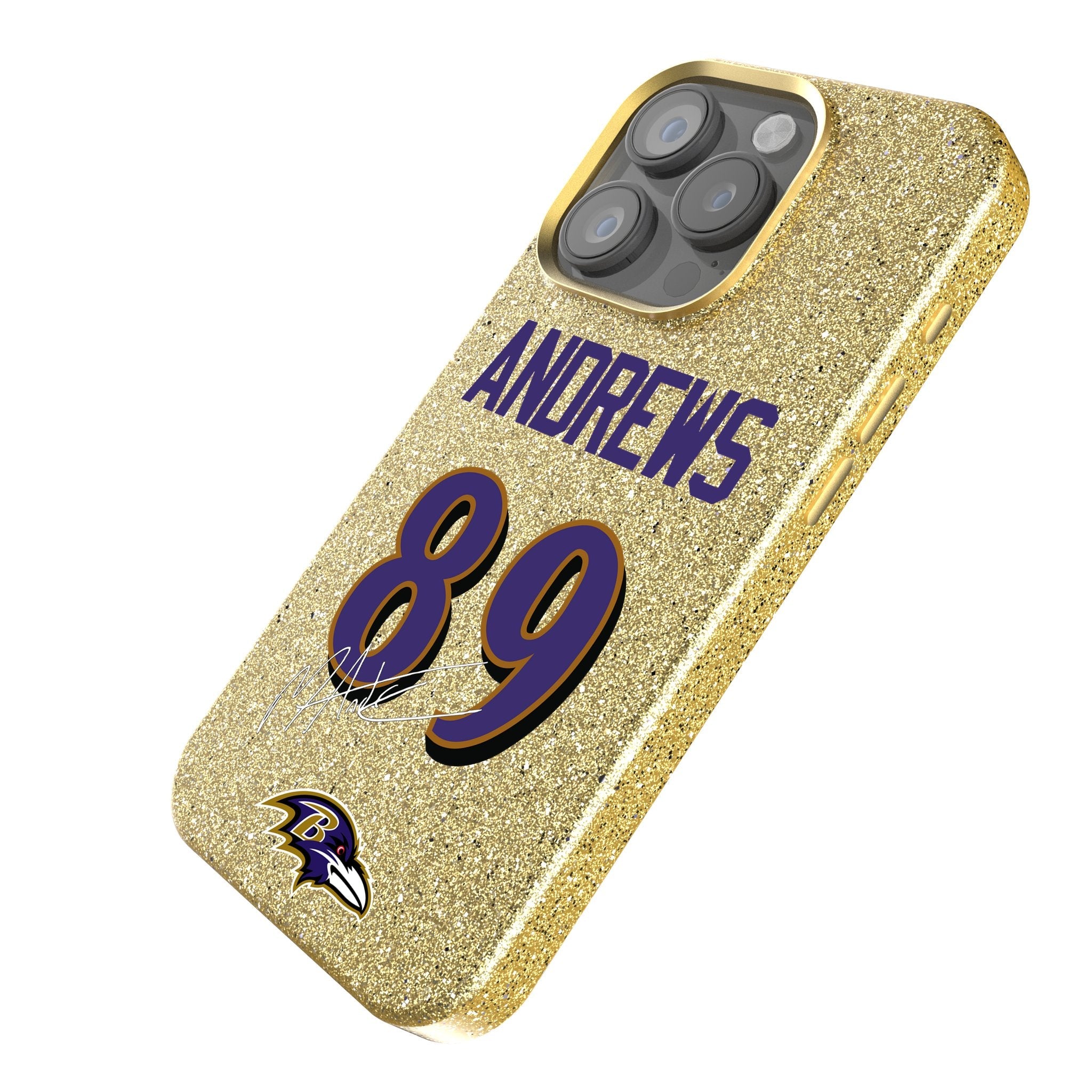 Mark Andrews Baltimore Ravens 89 Ready Bling Phone Case - Sports Gifts, Sports Memorabilia, Sports Collectibles, Fan Shop