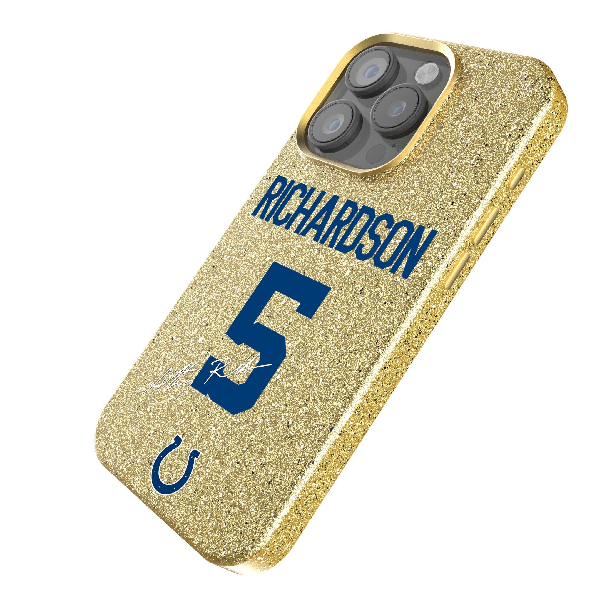 Anthony Richardson Indianapolis Colts 5 Ready Bling Phone Case - Sports Gifts, Sports Memorabilia, Sports Collectibles, Fan Shop