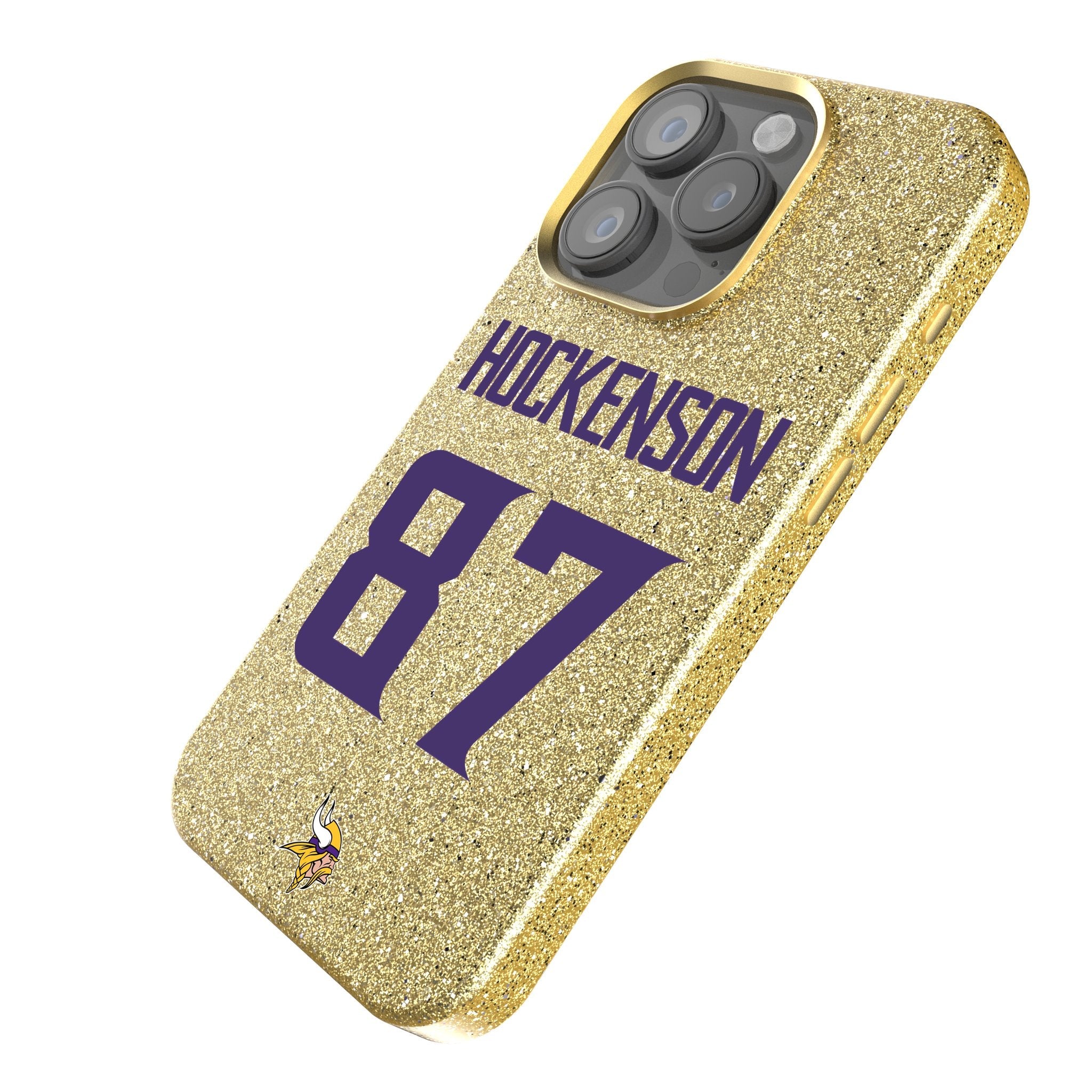 T.J. Hockenson Minnesota Vikings 87 Ready Bling Phone Case - Sports Gifts, Sports Memorabilia, Sports Collectibles, Fan Shop
