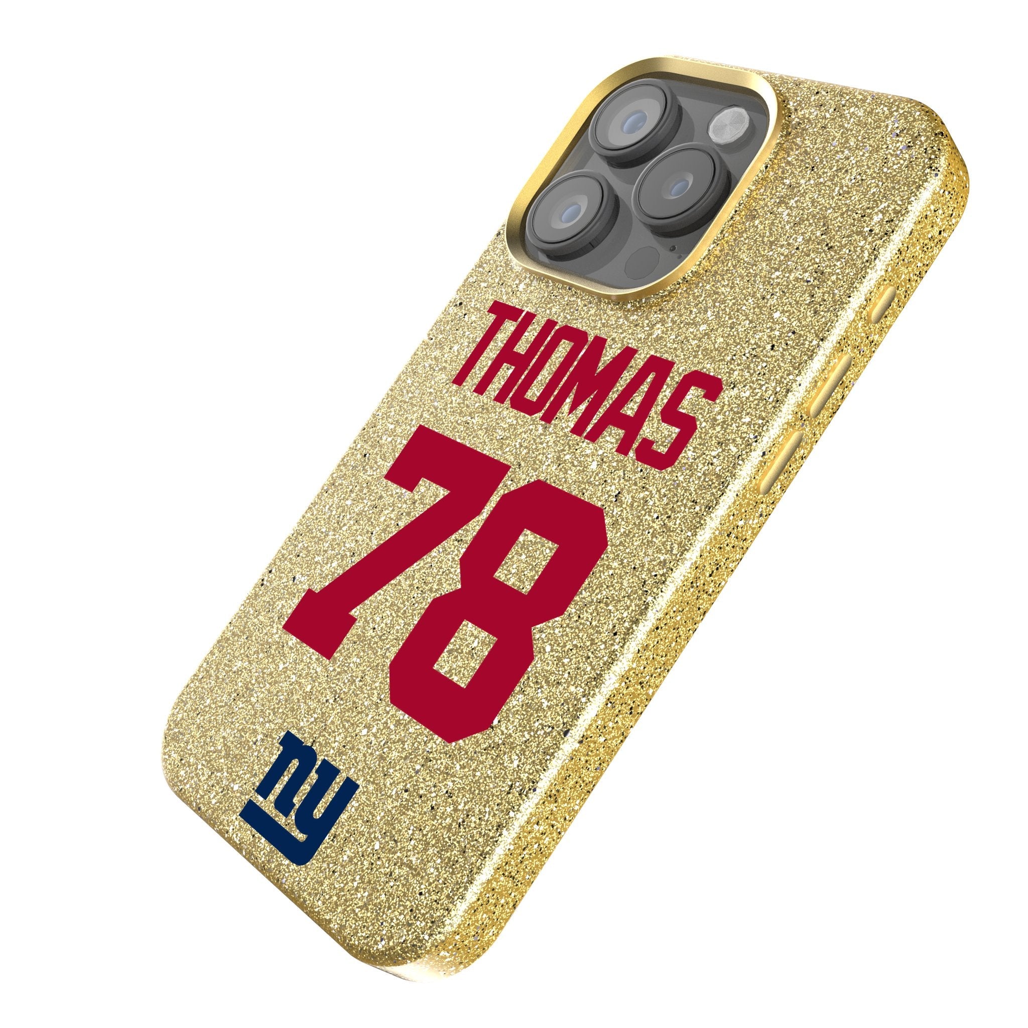 Andrew Thomas New York Giants 78 Ready Bling Phone Case - Sports Gifts, Sports Memorabilia, Sports Collectibles, Fan Shop
