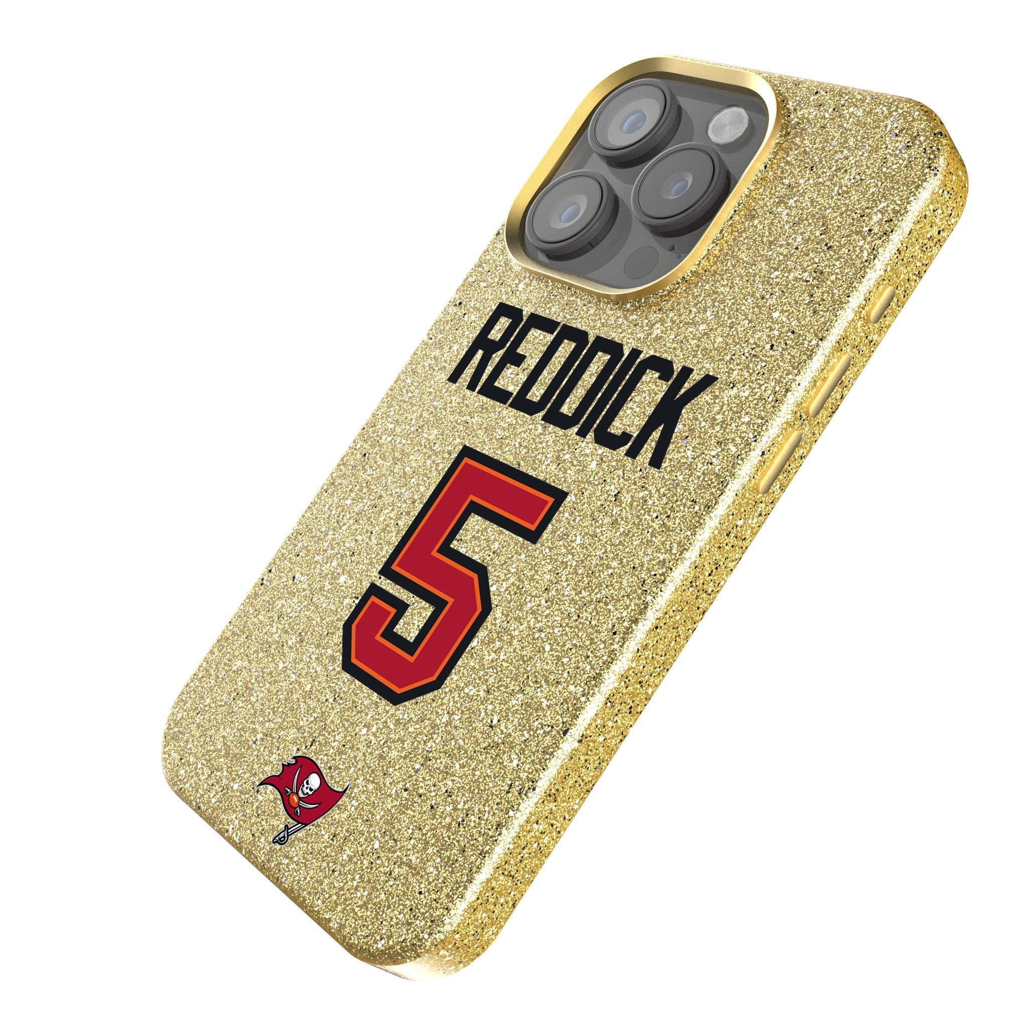 Haason Reddick Tampa Bay Buccaneers 5 Game Tactic Bling Phone Case for Apple iPhone - Sports Gifts, Sports Memorabilia, Sports Collectibles, Fan Shop