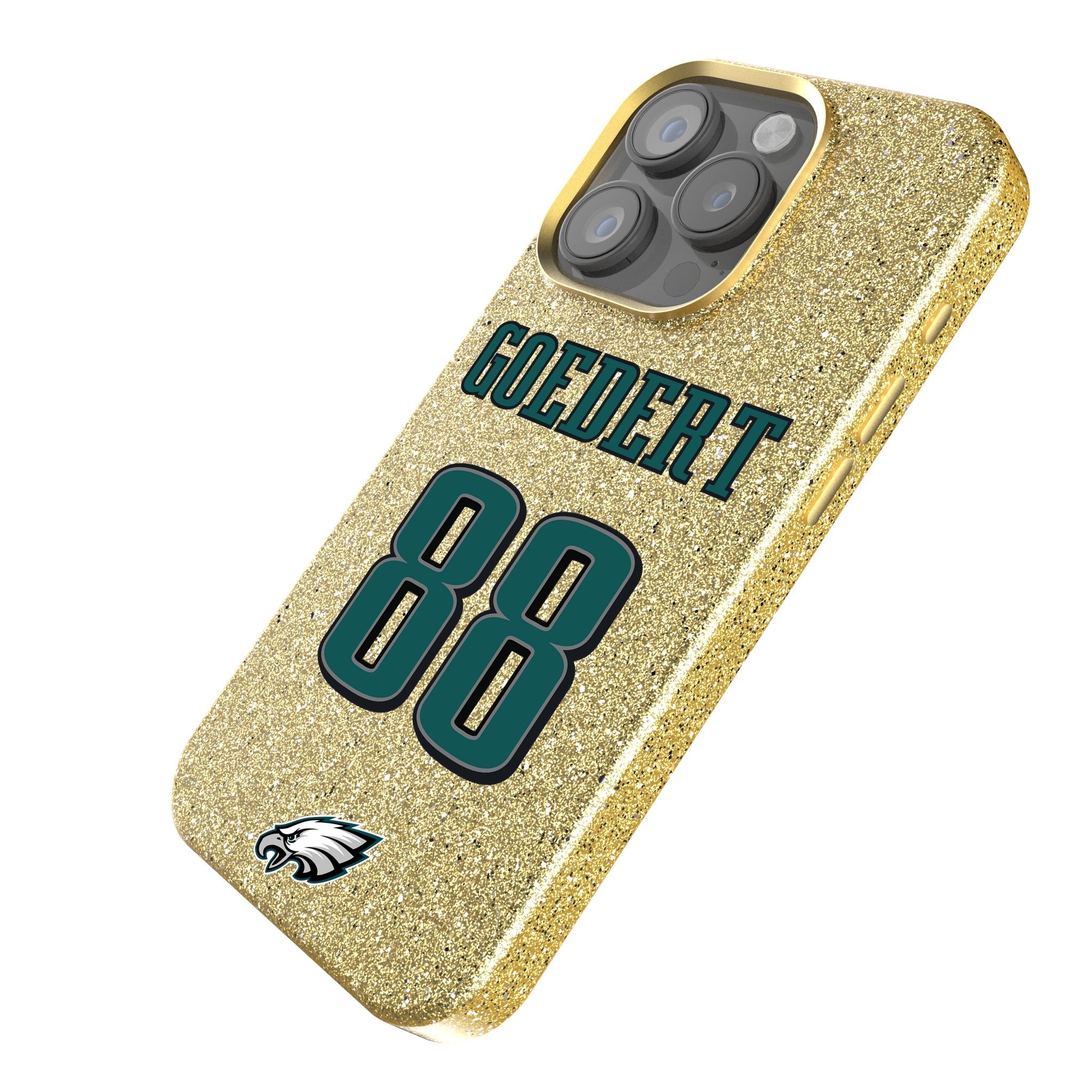 Dallas Goedert Philadelphia Eagles 88 Ready Bling Phone Case - Sports Gifts, Sports Memorabilia, Sports Collectibles, Fan Shop