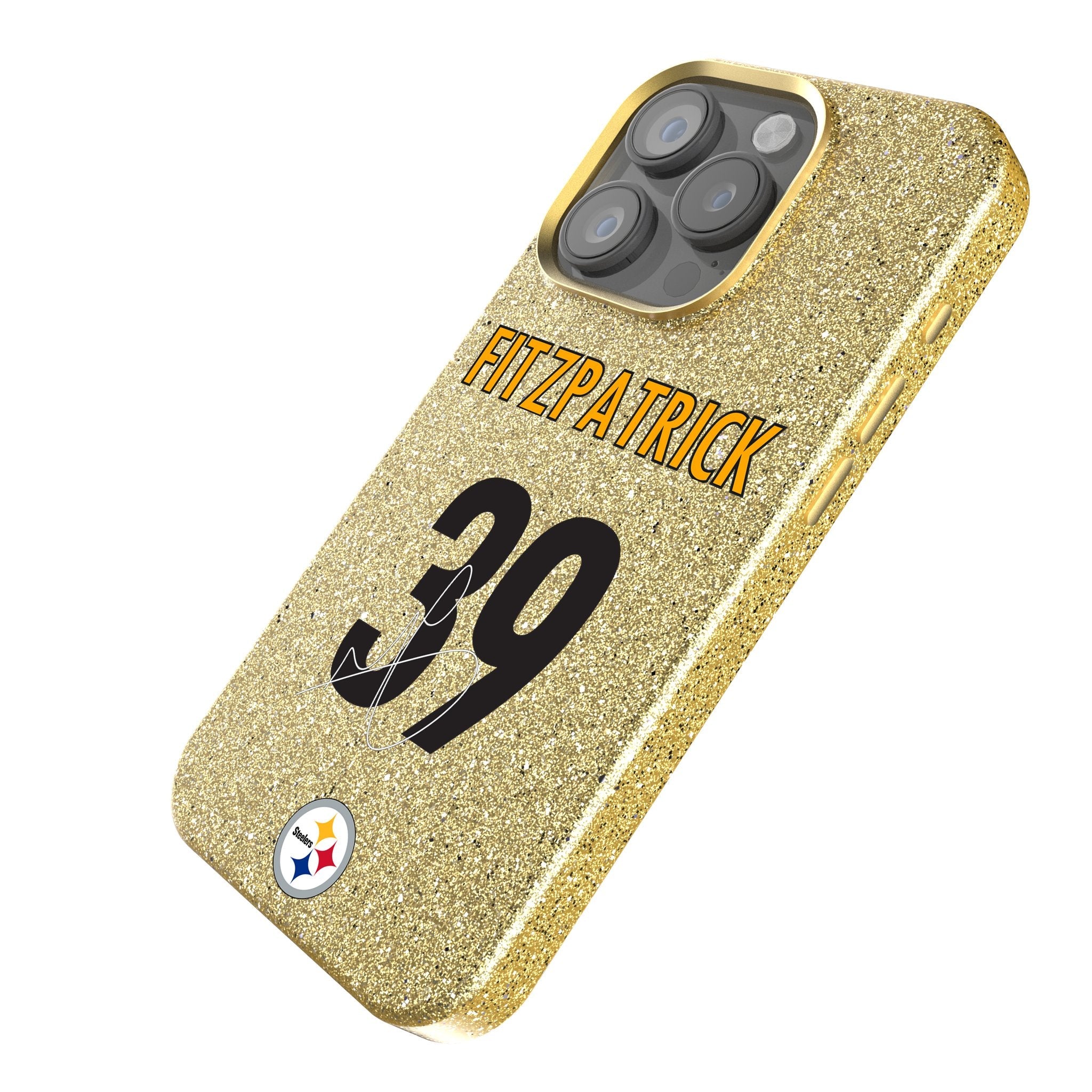 Minkah Fitzpatrick Pittsburgh Steelers 39 Ready Bling Phone Case - Sports Gifts, Sports Memorabilia, Sports Collectibles, Fan Shop