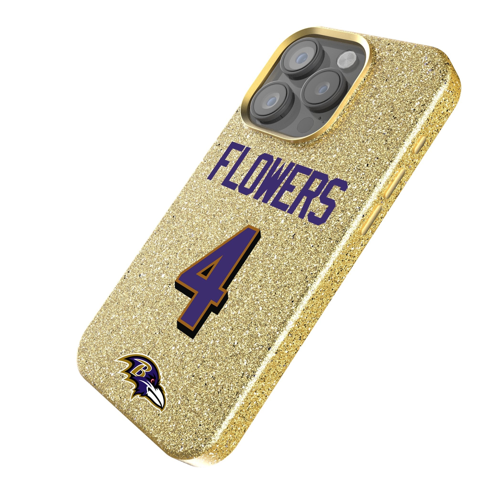 Zay Flowers Baltimore Ravens 4 Ready Bling Phone Case - Sports Gifts, Sports Memorabilia, Sports Collectibles, Fan Shop