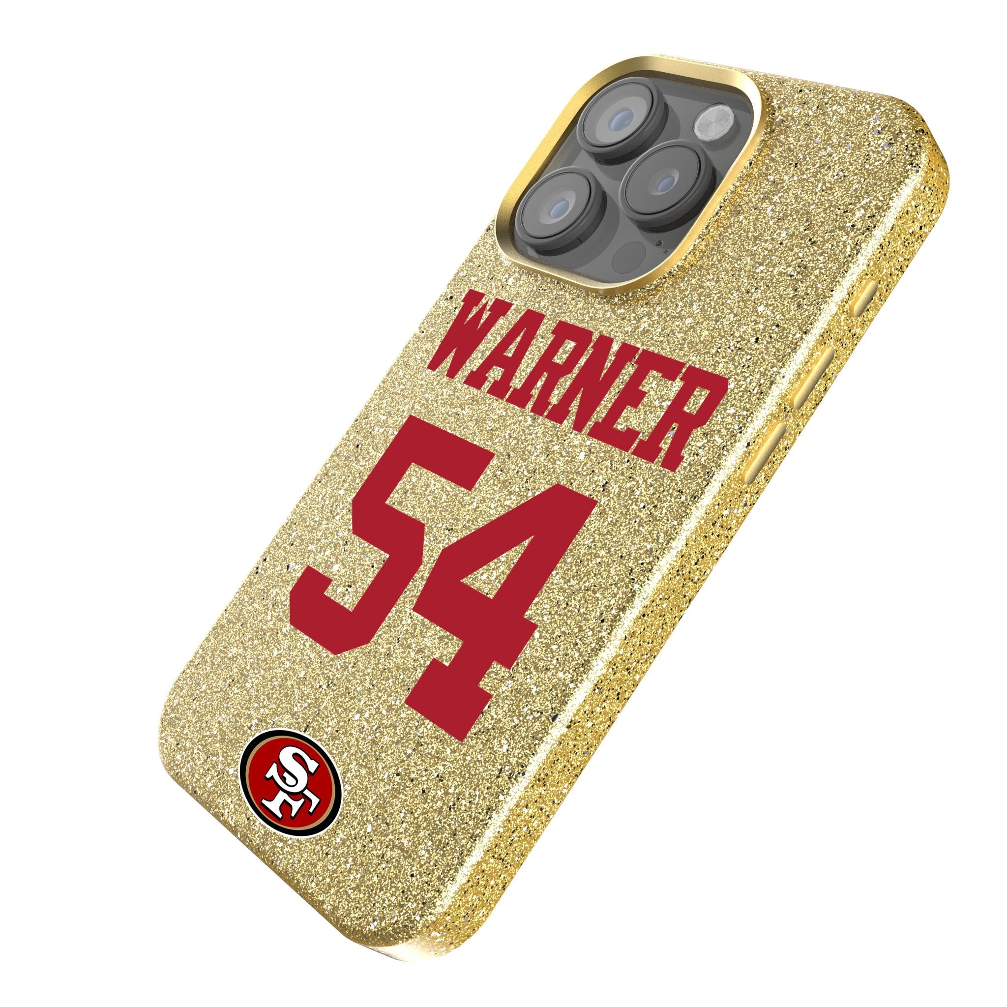 Fred Warner San Francisco 49ers 54 Ready Bling Phone Case - Sports Gifts, Sports Memorabilia, Sports Collectibles, Fan Shop