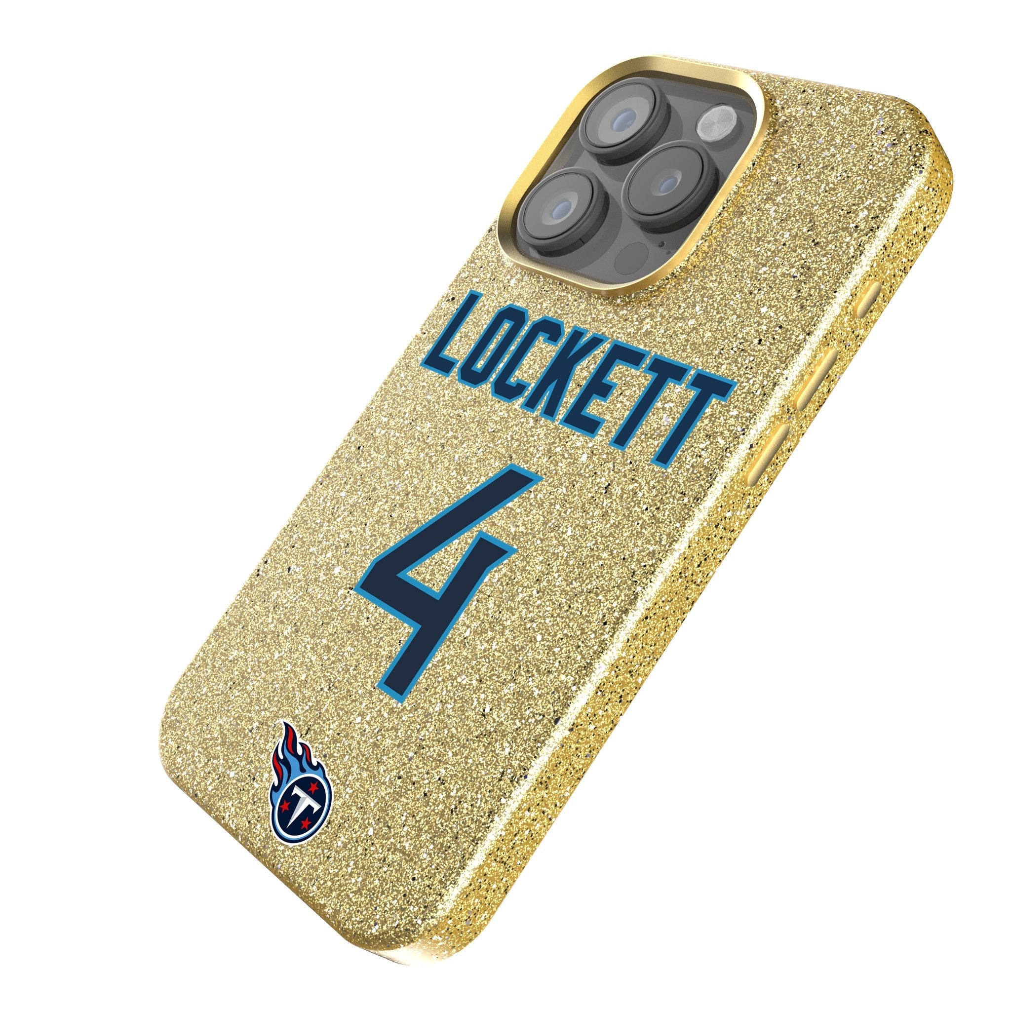 Tyler Lockett Tennessee Titans 4 Game Tactic Bling Phone Case for Apple iPhone - Sports Gifts, Sports Memorabilia, Sports Collectibles, Fan Shop