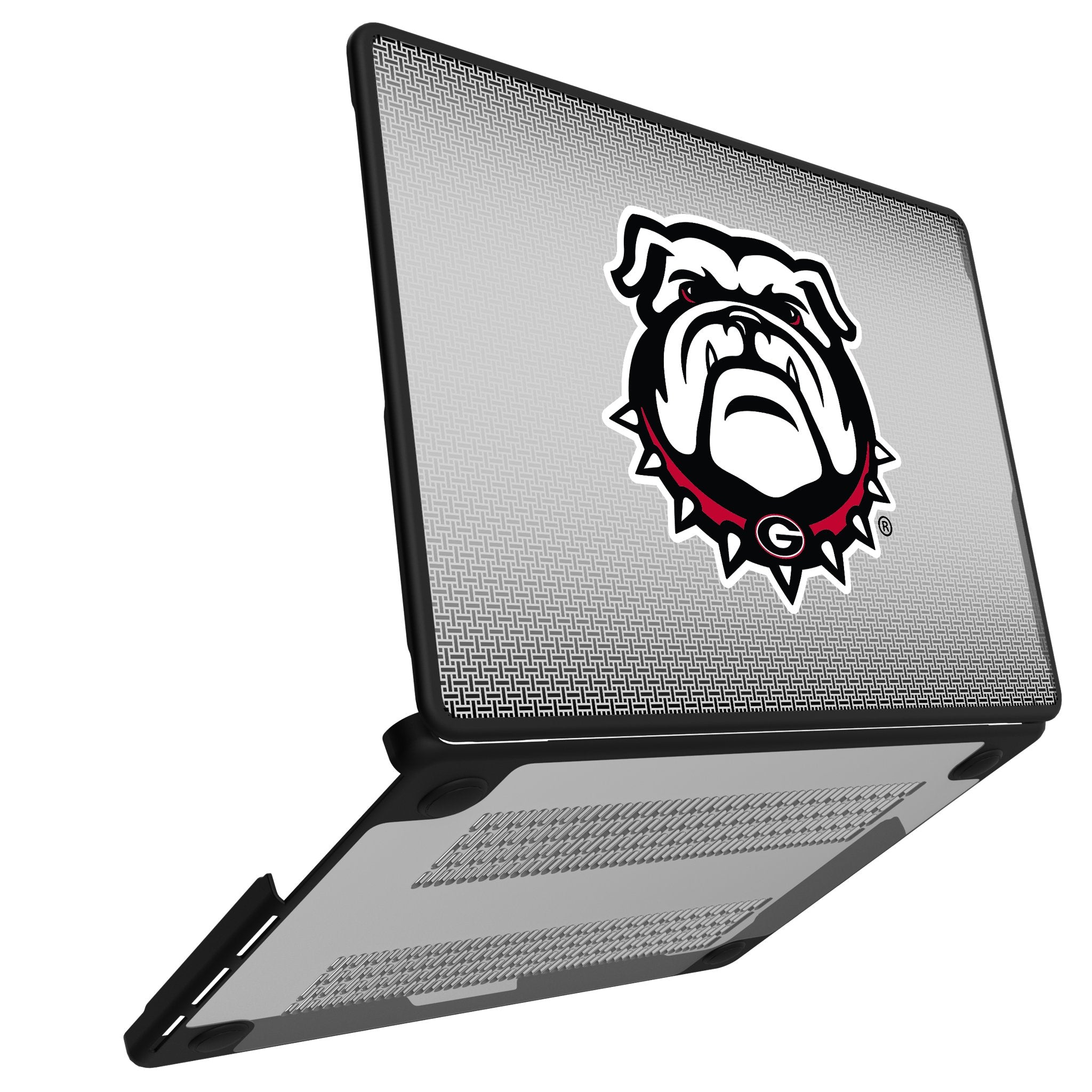 University of Georgia Bulldogs Uga Linen Laptop Case for Apple MacBook - Sports Gifts, Sports Memorabilia, Sports Collectibles, Fan Shop