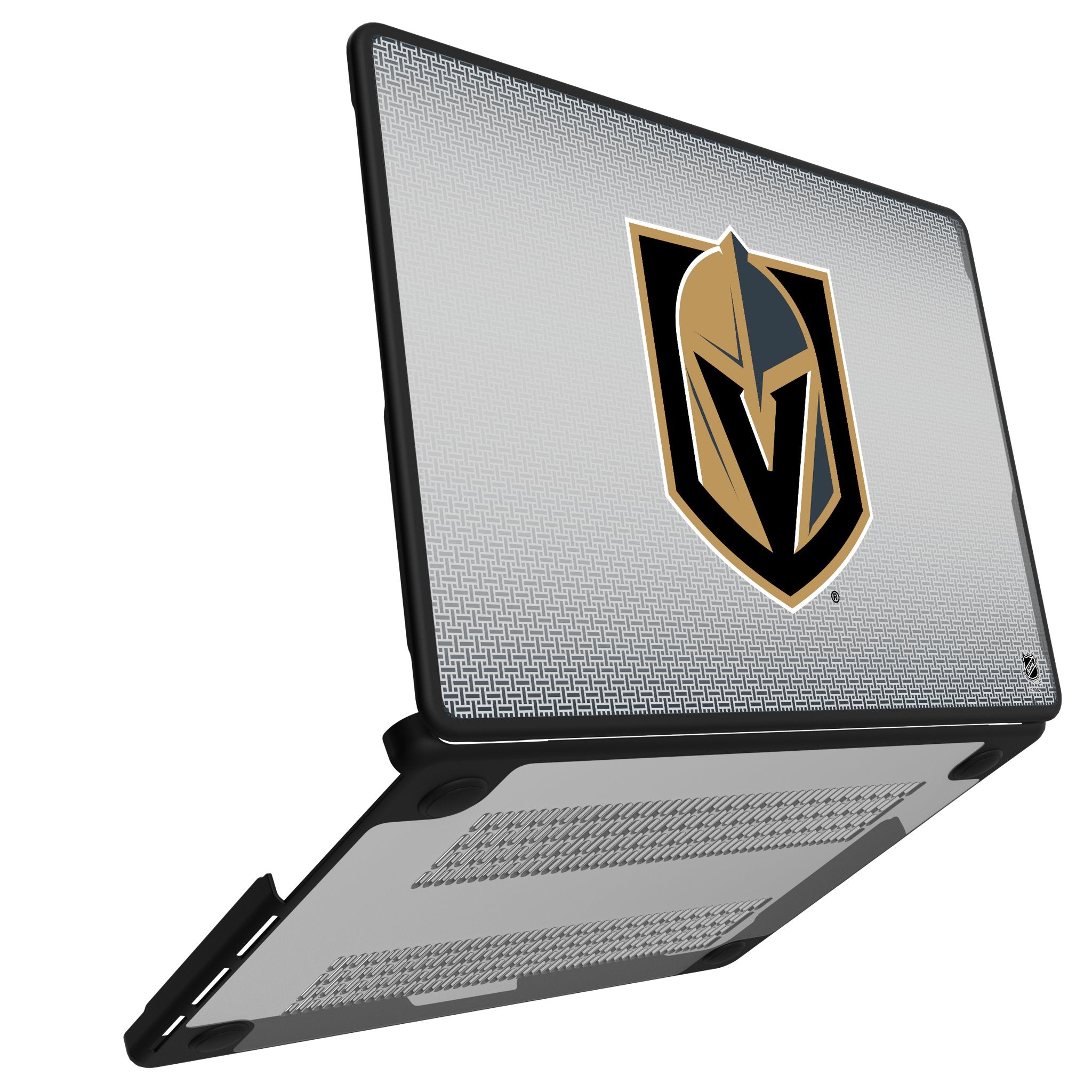 Vegas Golden Knights Linen Laptop Case for Apple MacBook - Sports Gifts, Sports Memorabilia, Sports Collectibles, Fan Shop