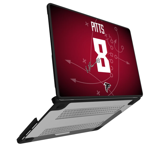 Kyle Pitts Atlanta Falcons 8 Game Tactic Laptop Case for Apple MacBook - Sports Gifts, Sports Memorabilia, Sports Collectibles, Fan Shop