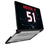 Will Anderson Jr. Houston Texans 51 Game Tactic Laptop Case for Apple MacBook - Sports Gifts, Sports Memorabilia, Sports Collectibles, Fan Shop