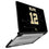 Chris Olave New Orleans Saints 12 Game Tactic Laptop Case for Apple MacBook - Sports Gifts, Sports Memorabilia, Sports Collectibles, Fan Shop