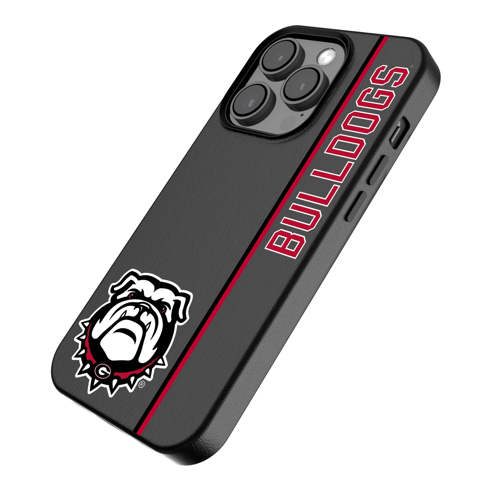 University of Georgia Bulldogs Uga Sidebar MagSafe Compatible Phone Case for Apple iPhone - Sports Gifts, Sports Memorabilia, Sports Collectibles, Fan Shop