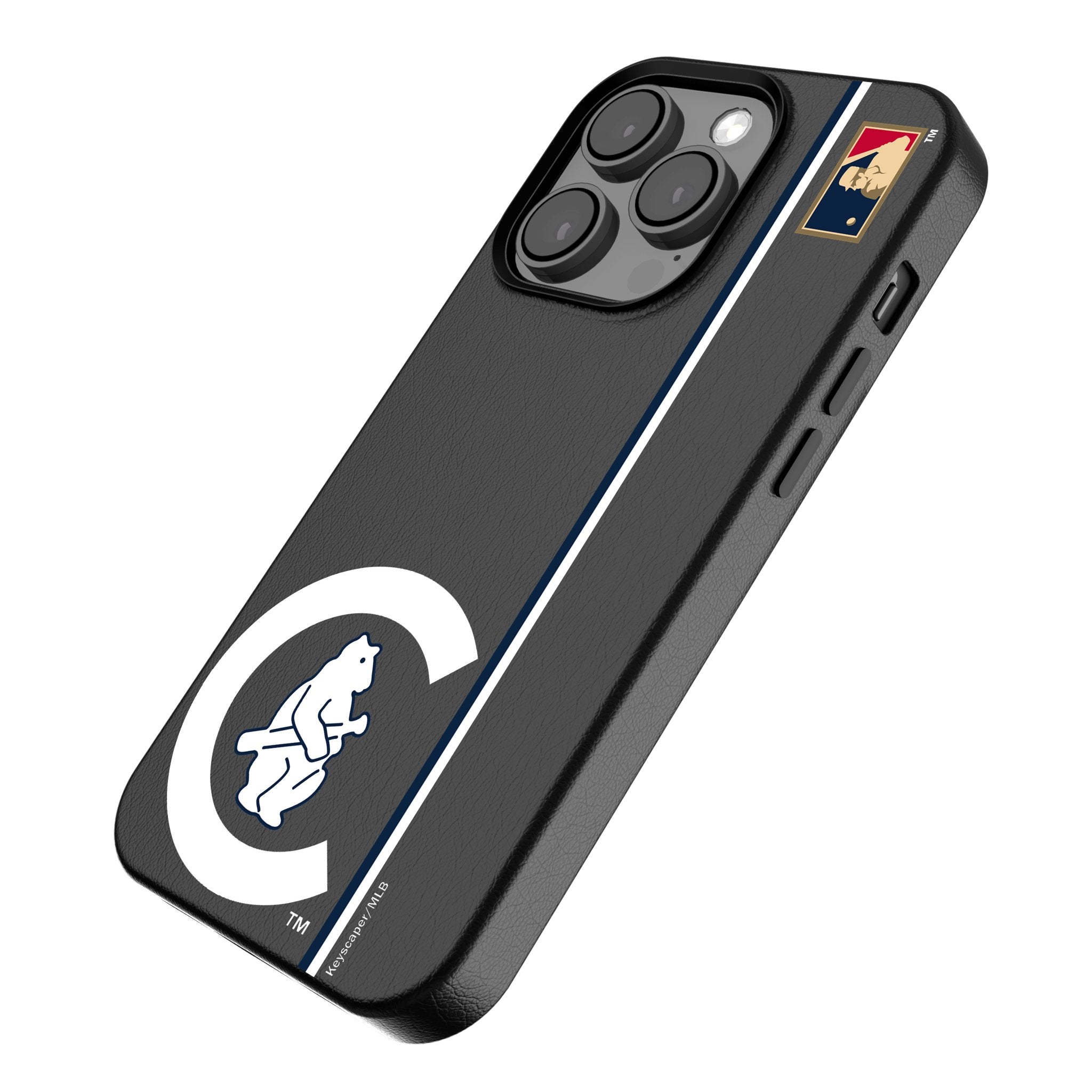 Chicago Cubs 1911-1912 - Cooperstown Collection Sidebar MagSafe Compatible Phone Case for Apple iPhone - Sports Gifts, Sports Memorabilia, Sports Collectibles, Fan Shop