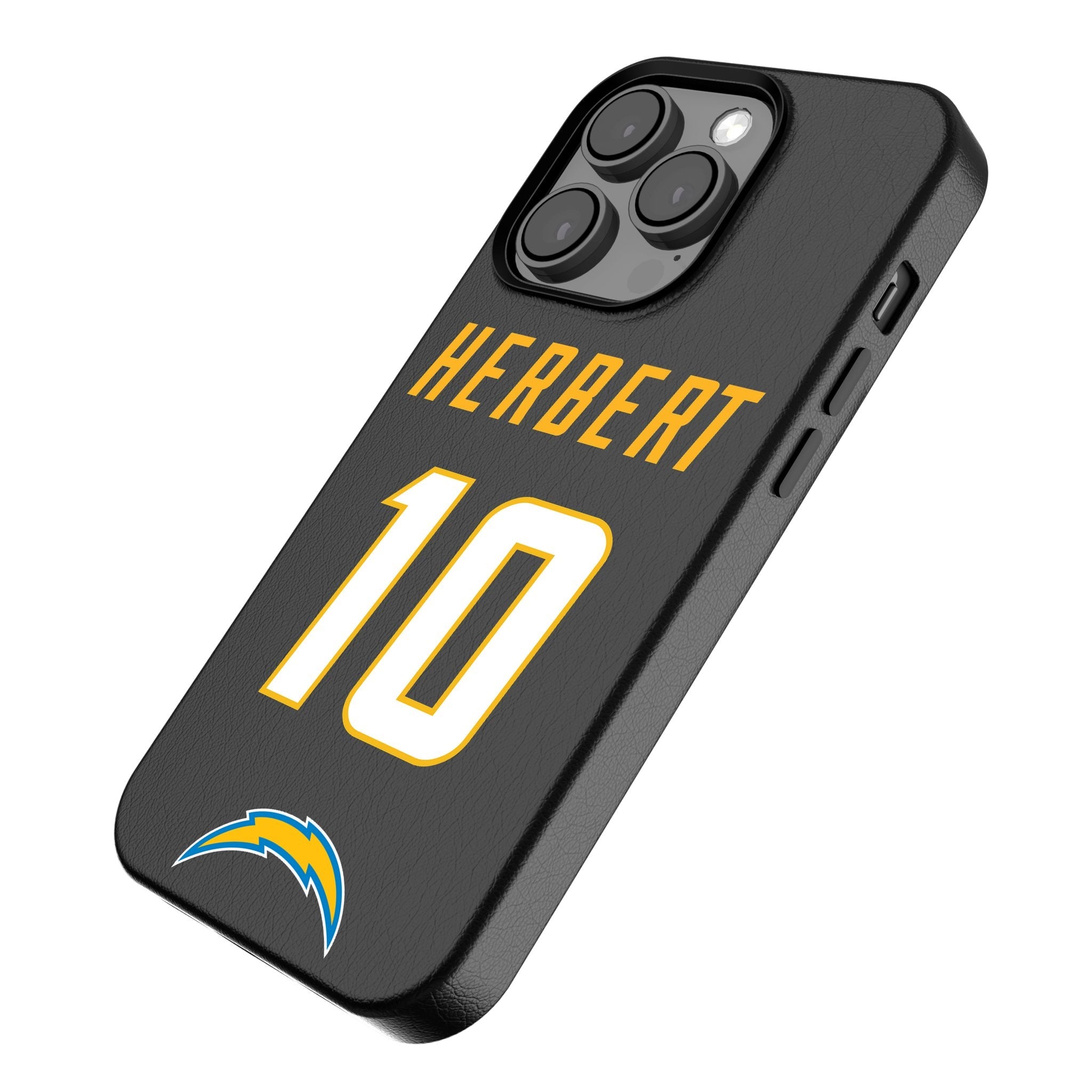 Justin Herbert Los Angeles Chargers 10 Ready MagSafe Compatible Phone Case for Apple iPhone - Sports Gifts, Sports Memorabilia, Sports Collectibles, Fan Shop