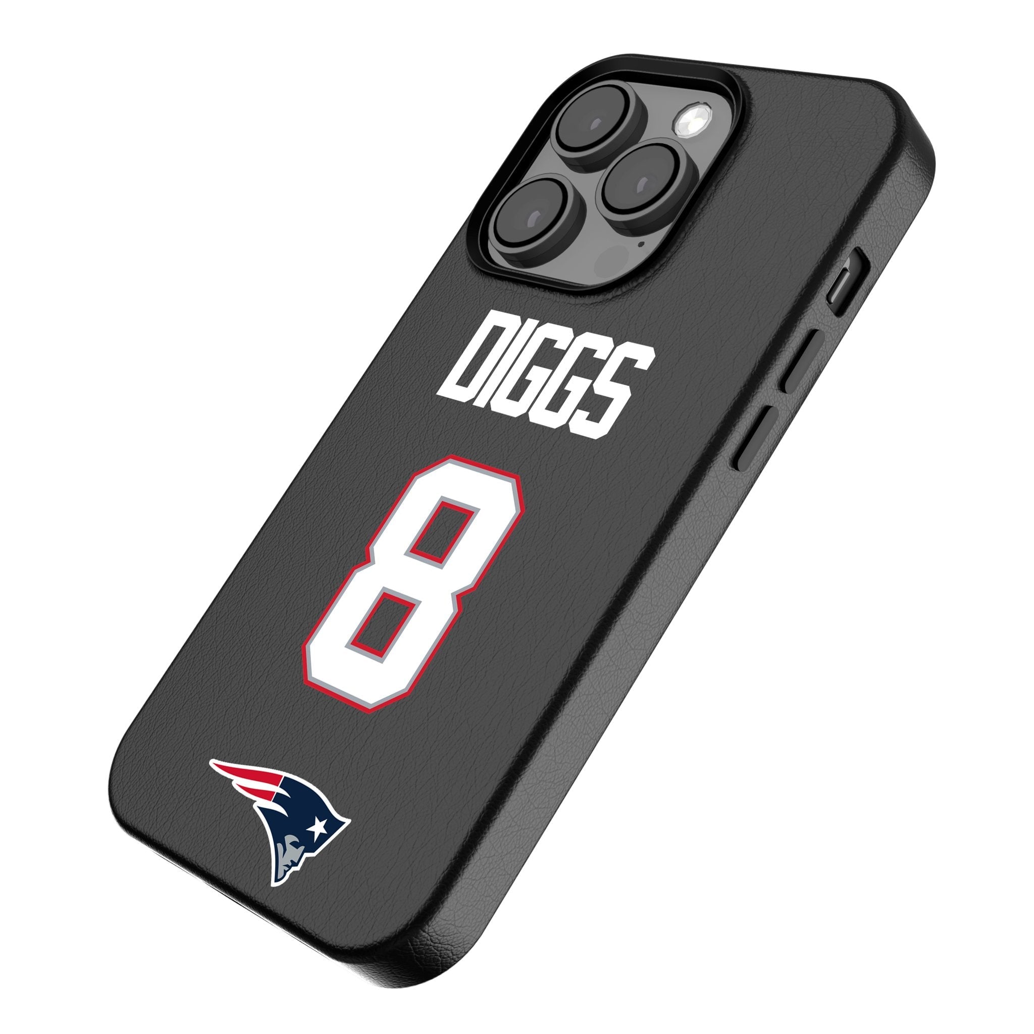 Stefon Diggs New England Patriots 8 Game Tactic MagSafe Compatible Phone Case for Apple iPhone - Sports Gifts, Sports Memorabilia, Sports Collectibles, Fan Shop