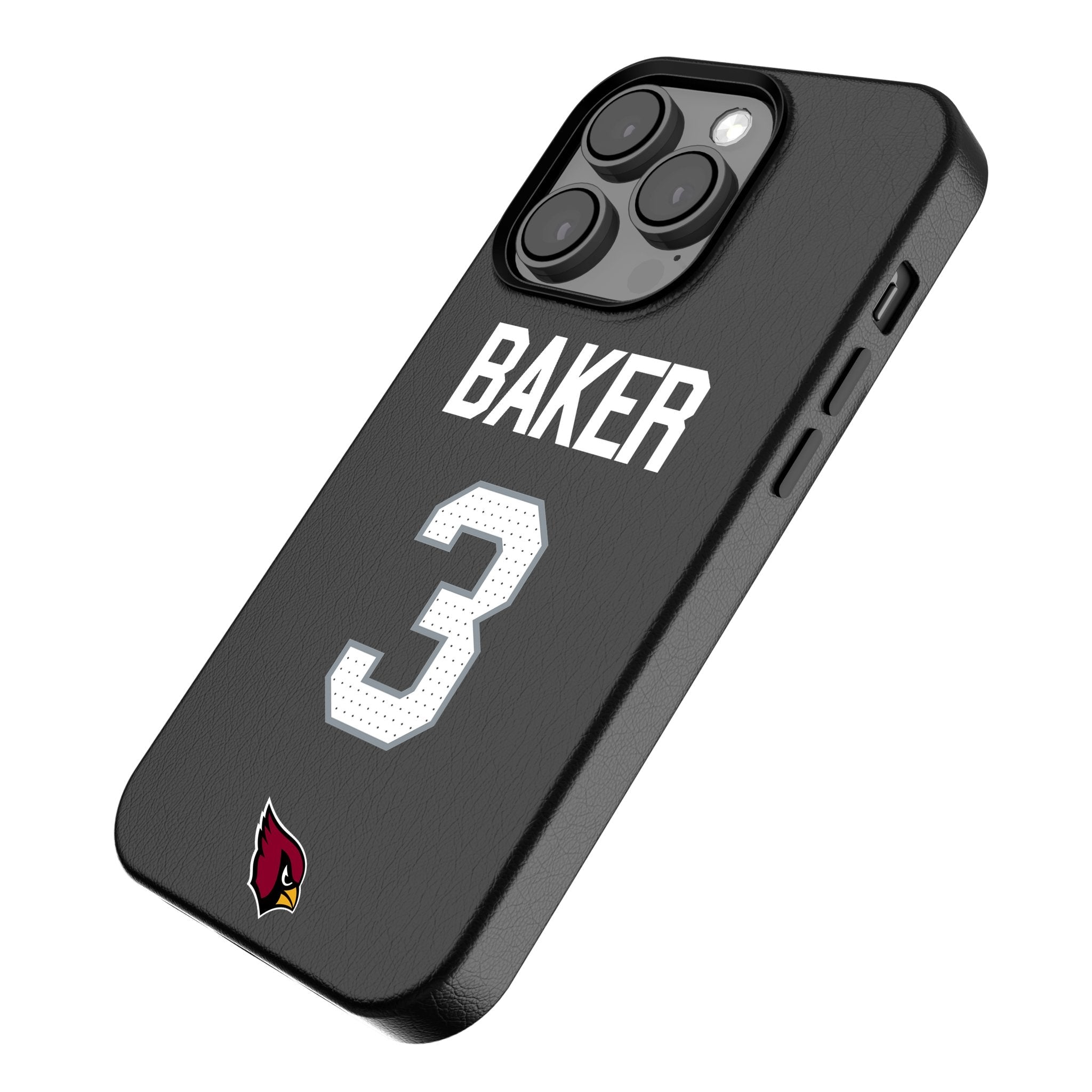 Budda Baker Arizona Cardinals 3 Ready MagSafe Compatible Phone Case for Apple iPhone - Sports Gifts, Sports Memorabilia, Sports Collectibles, Fan Shop