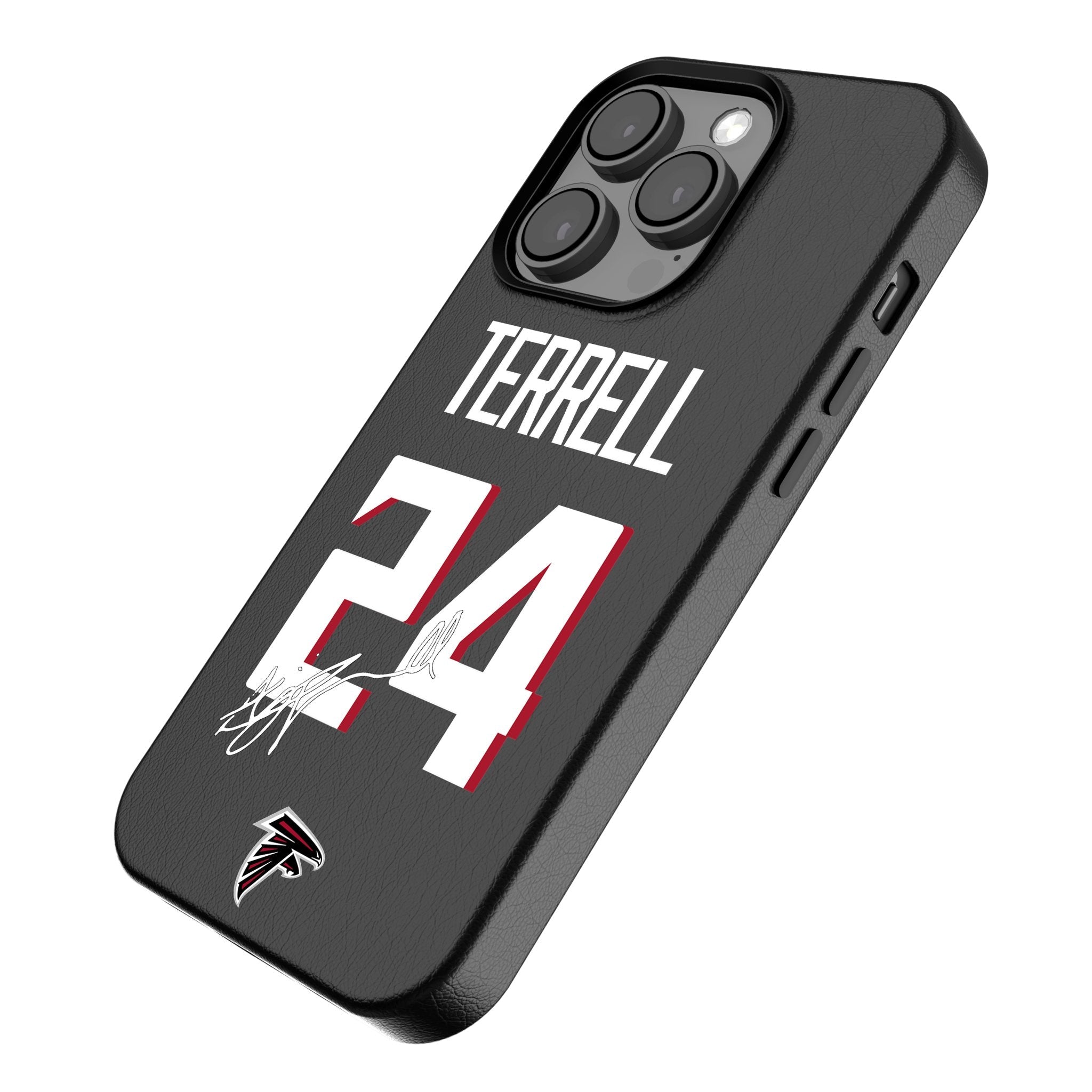 A.J. Terrell Atlanta Falcons 24 Ready MagSafe Compatible Phone Case for Apple iPhone - Sports Gifts, Sports Memorabilia, Sports Collectibles, Fan Shop