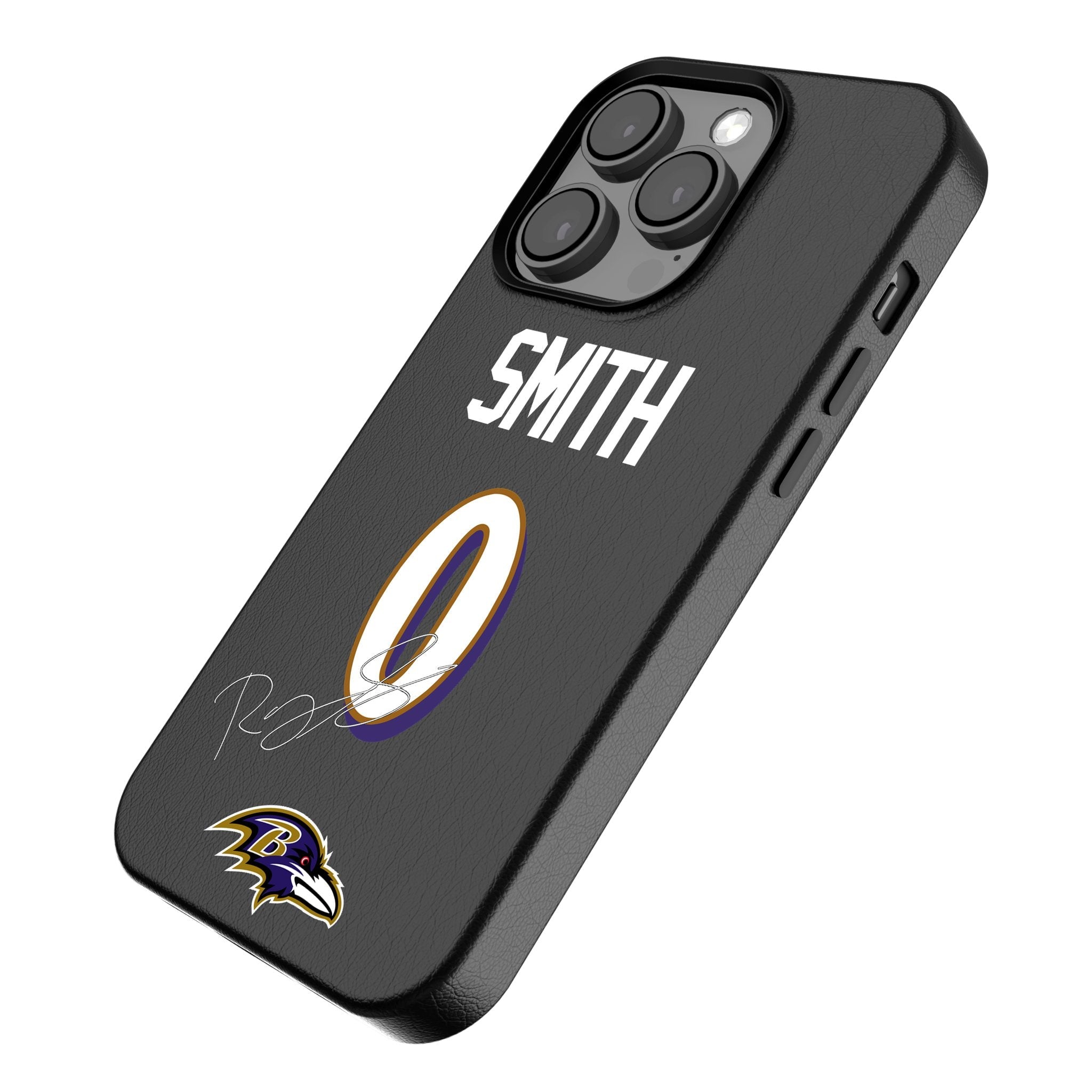 Roquan Smith Baltimore Ravens 0 Ready MagSafe Compatible Phone Case for Apple iPhone - Sports Gifts, Sports Memorabilia, Sports Collectibles, Fan Shop