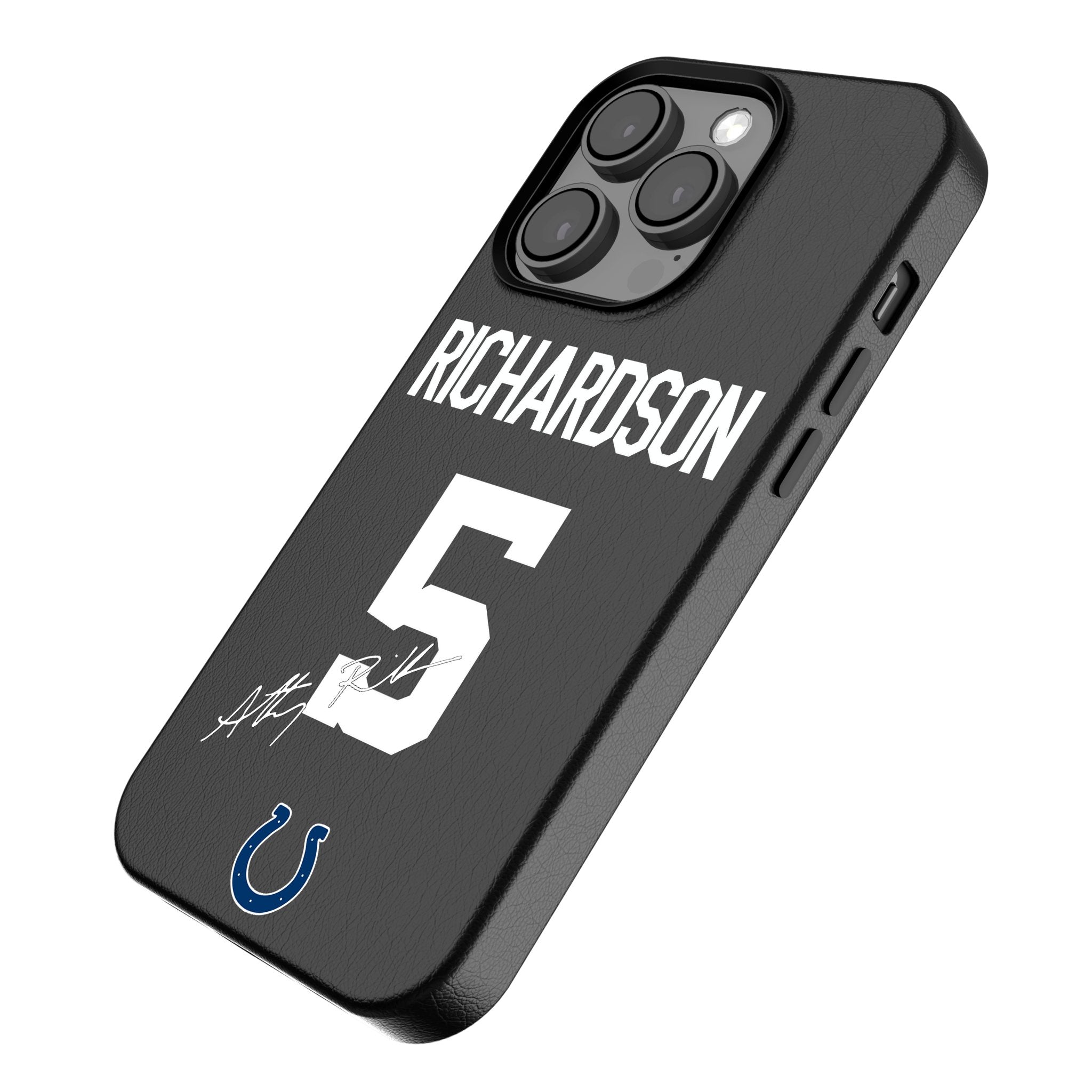 Anthony Richardson Indianapolis Colts 5 Ready MagSafe Compatible Phone Case for Apple iPhone - Sports Gifts, Sports Memorabilia, Sports Collectibles, Fan Shop