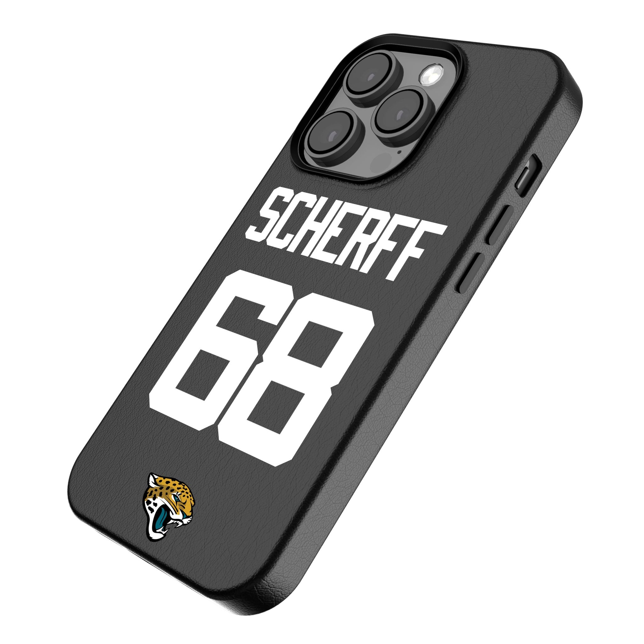 Brandon Scherff Jacksonville Jaguars 68 Ready MagSafe Compatible Phone Case for Apple iPhone - Sports Gifts, Sports Memorabilia, Sports Collectibles, Fan Shop