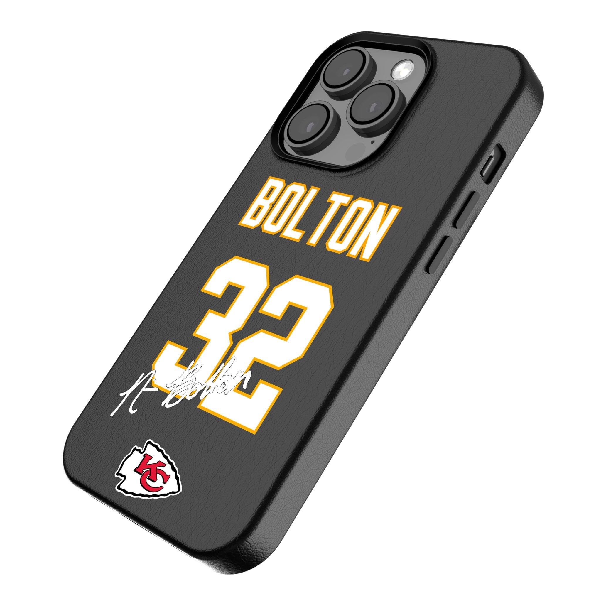Nick Bolton Kansas City Chiefs 32 Ready MagSafe Compatible Phone Case for Apple iPhone - Sports Gifts, Sports Memorabilia, Sports Collectibles, Fan Shop