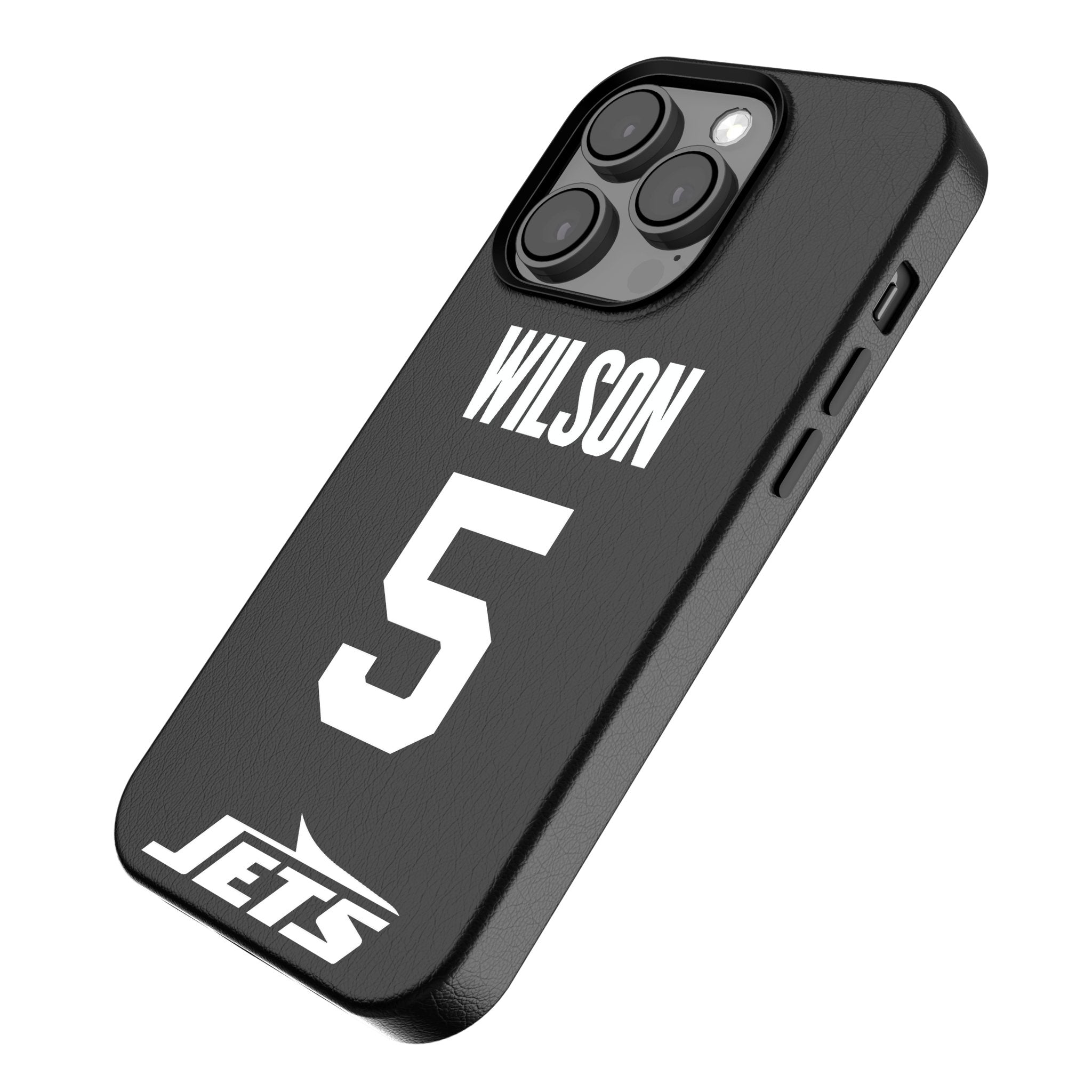 Garrett Wilson New York Jets 5 Ready MagSafe Compatible Phone Case for Apple iPhone - Sports Gifts, Sports Memorabilia, Sports Collectibles, Fan Shop