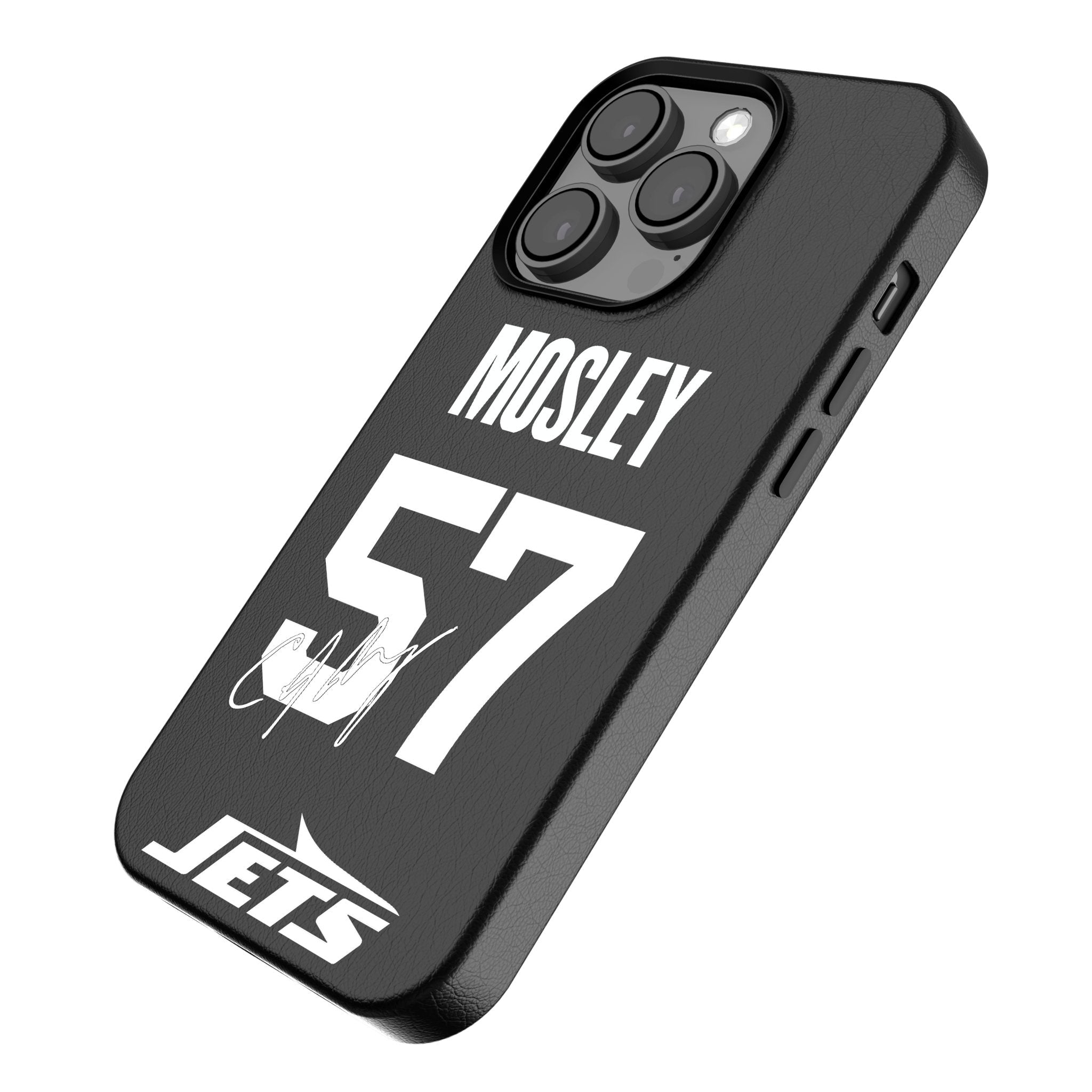 C.J. Mosley New York Jets 57 Ready MagSafe Compatible Phone Case for Apple iPhone - Sports Gifts, Sports Memorabilia, Sports Collectibles, Fan Shop