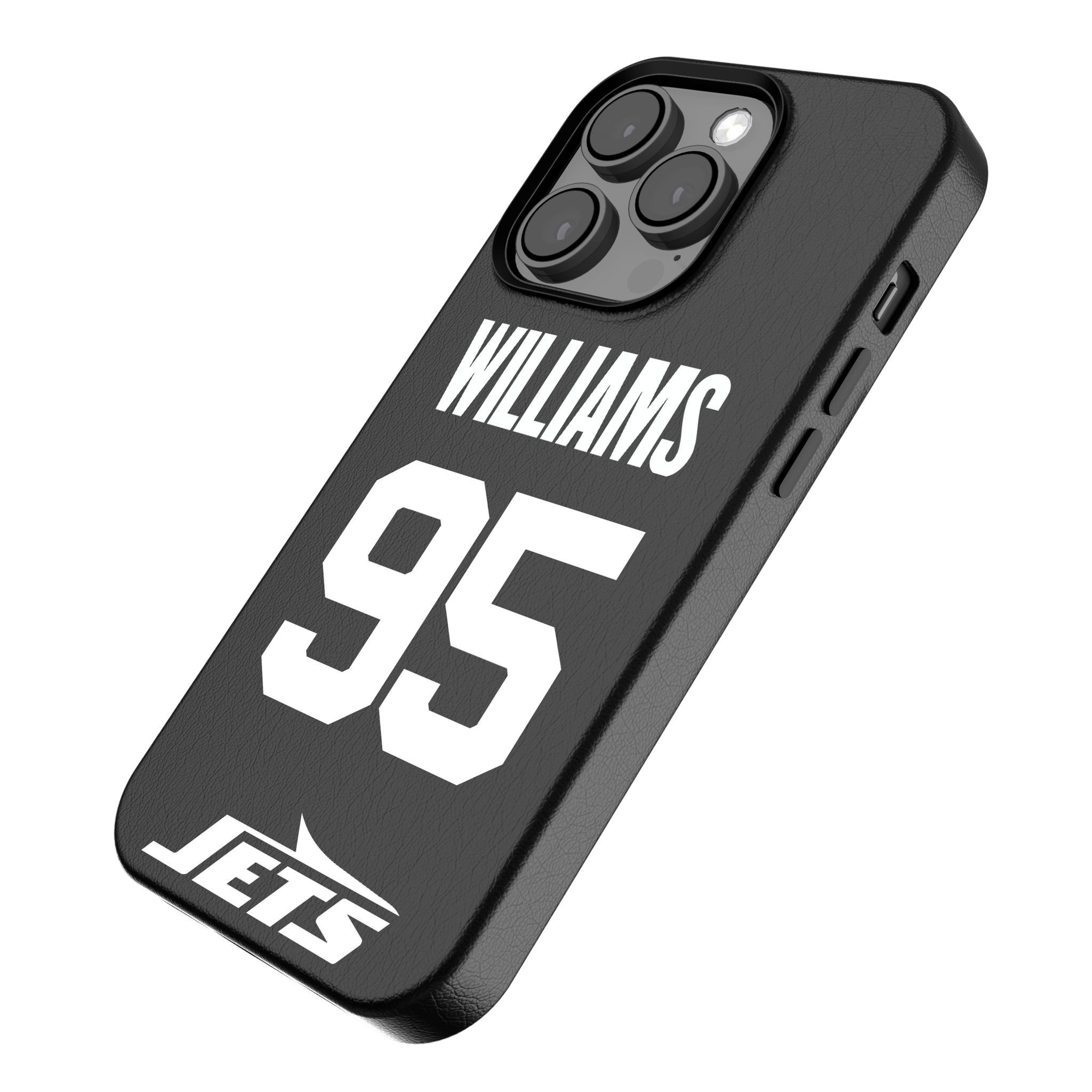 Quinnen Williams New York Jets 95 Ready MagSafe Compatible Phone Case for Apple iPhone - Sports Gifts, Sports Memorabilia, Sports Collectibles, Fan Shop