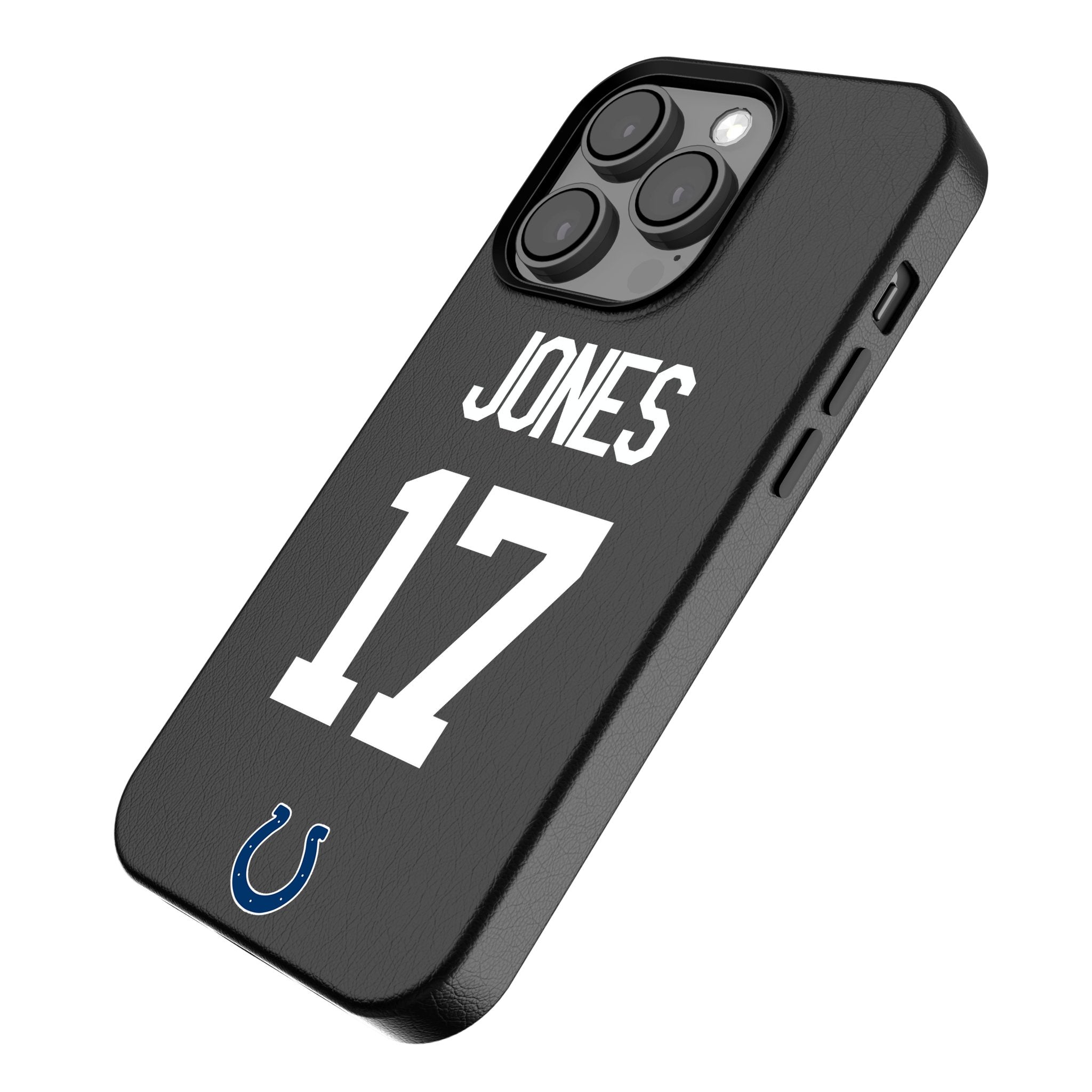 Daniel Jones Indianapolis Colts 17 Game Tactic MagSafe Compatible Phone Case for Apple iPhone - Sports Gifts, Sports Memorabilia, Sports Collectibles, Fan Shop