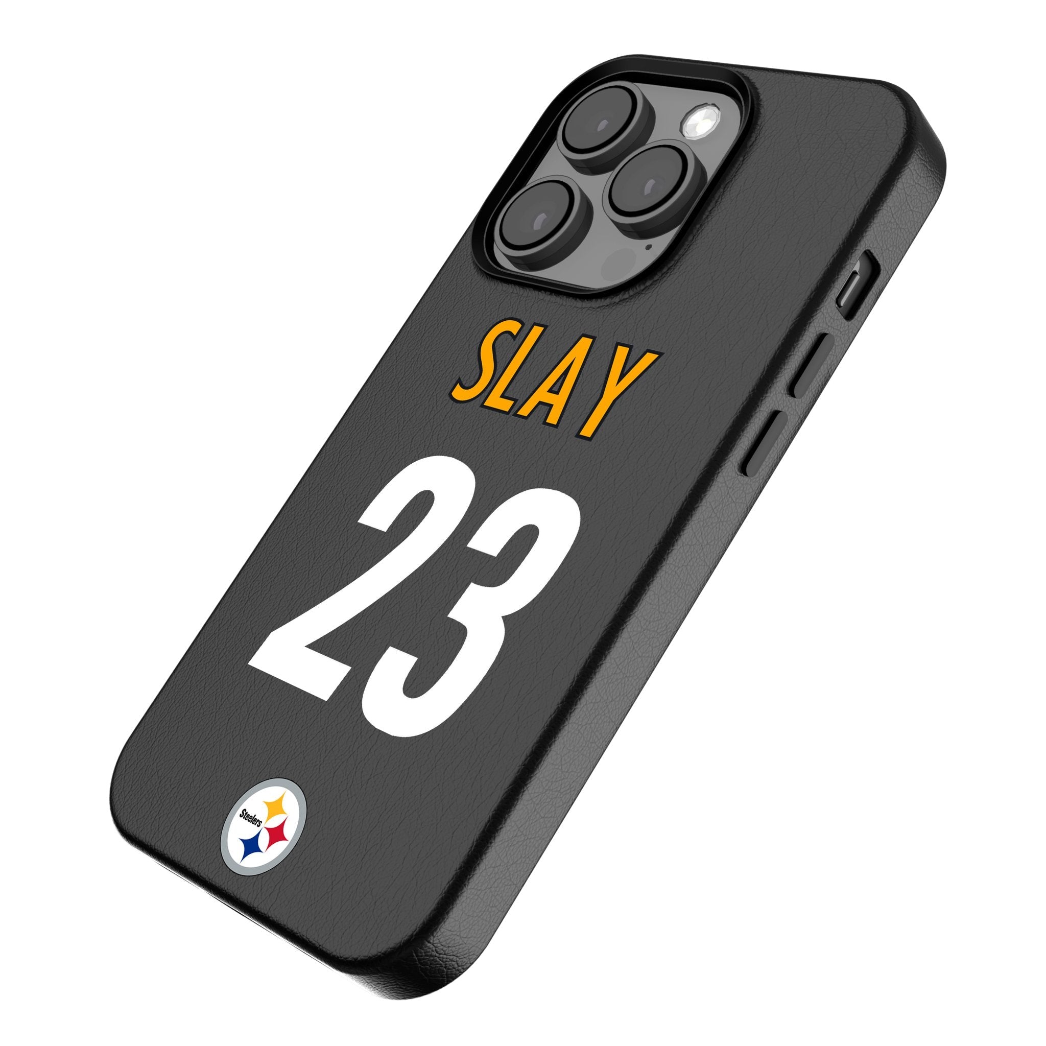 Darius Slay Pittsburgh Steelers 23 Game Tactic MagSafe Compatible Phone Case for Apple iPhone - Sports Gifts, Sports Memorabilia, Sports Collectibles, Fan Shop