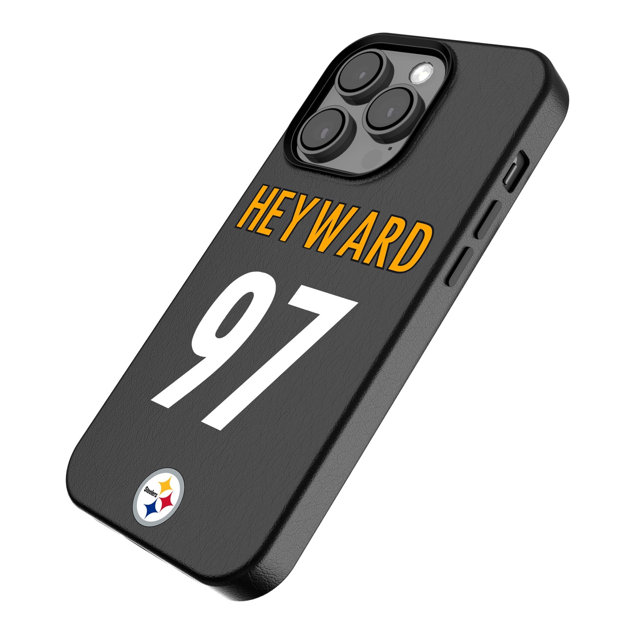 Cameron Heyward Pittsburgh Steelers 97 Ready MagSafe Compatible Phone Case for Apple iPhone - Sports Gifts, Sports Memorabilia, Sports Collectibles, Fan Shop