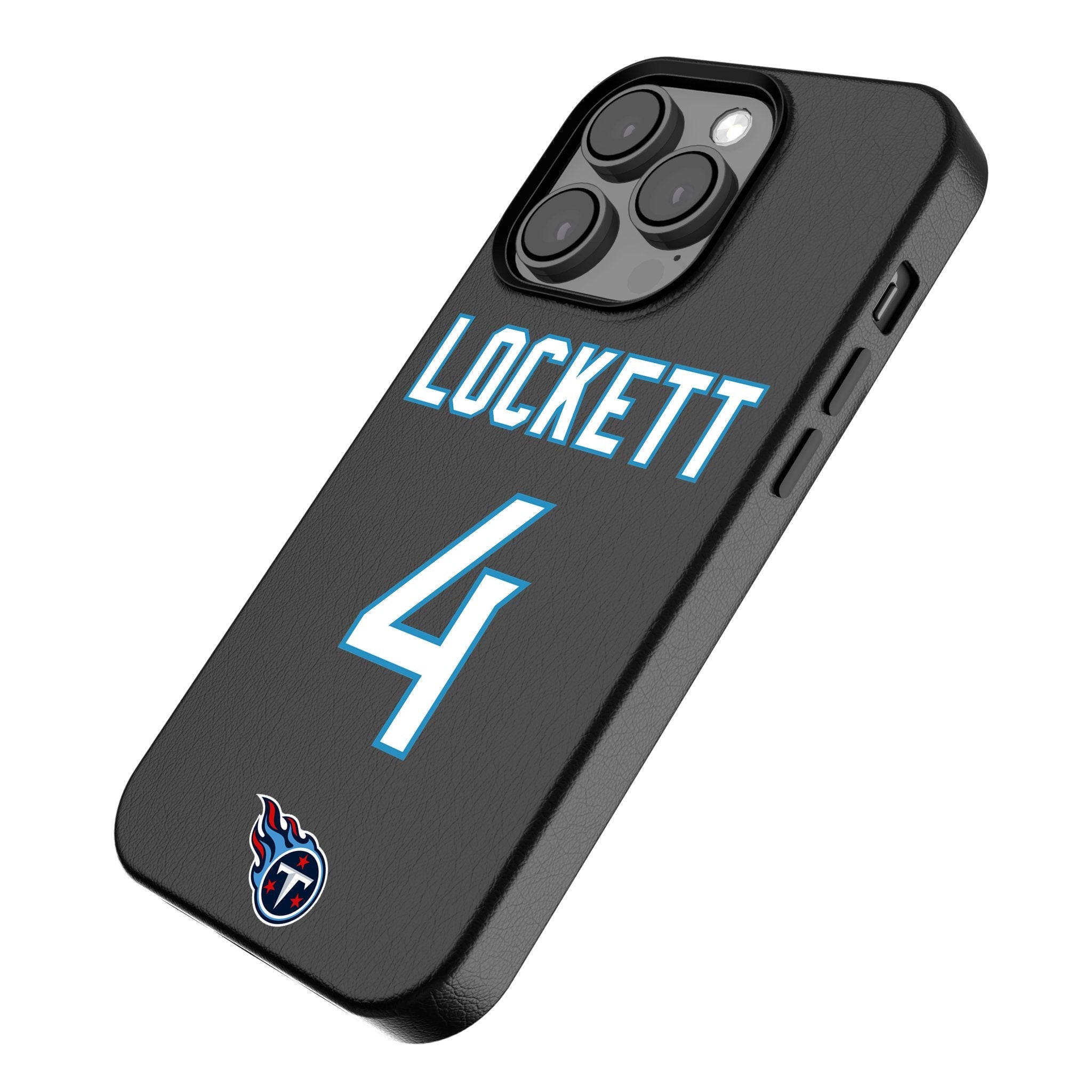 Tyler Lockett Tennessee Titans 4 Game Tactic MagSafe Compatible Phone Case for Apple iPhone - Sports Gifts, Sports Memorabilia, Sports Collectibles, Fan Shop