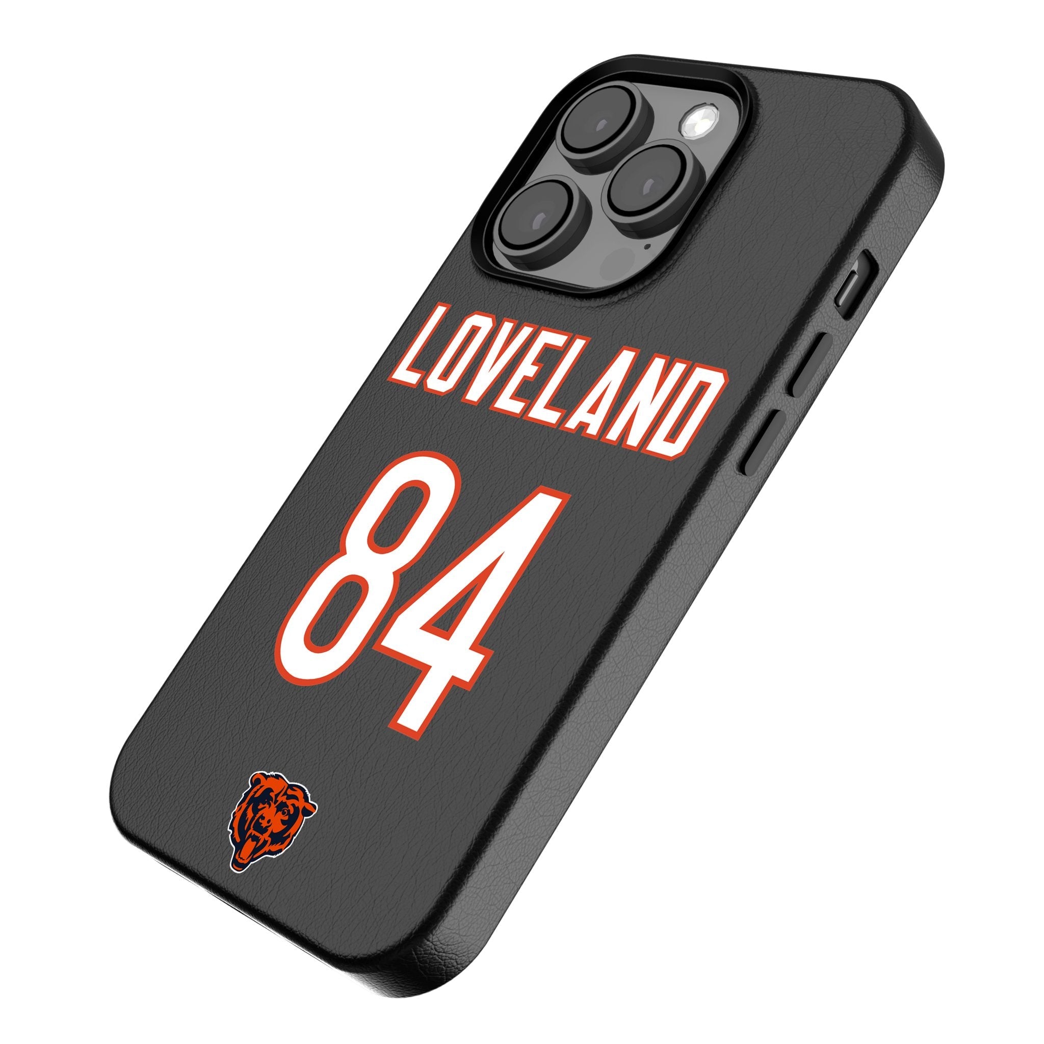 Colston Loveland Chicago Bears 84 Game Tactic MagSafe Compatible Phone Case for Apple iPhone - Sports Gifts, Sports Memorabilia, Sports Collectibles, Fan Shop
