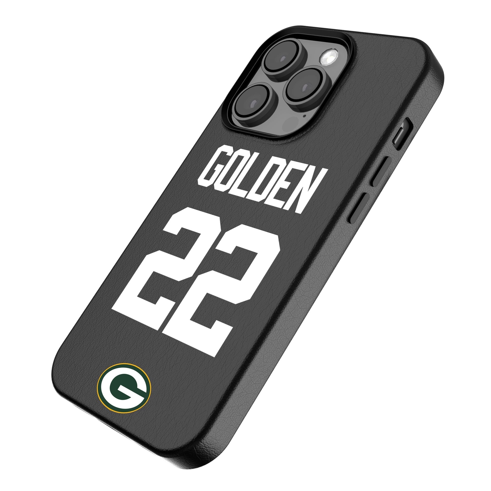 Matthew Golden Green Bay Packers 22 Game Tactic MagSafe Compatible Phone Case for Apple iPhone - Sports Gifts, Sports Memorabilia, Sports Collectibles, Fan Shop