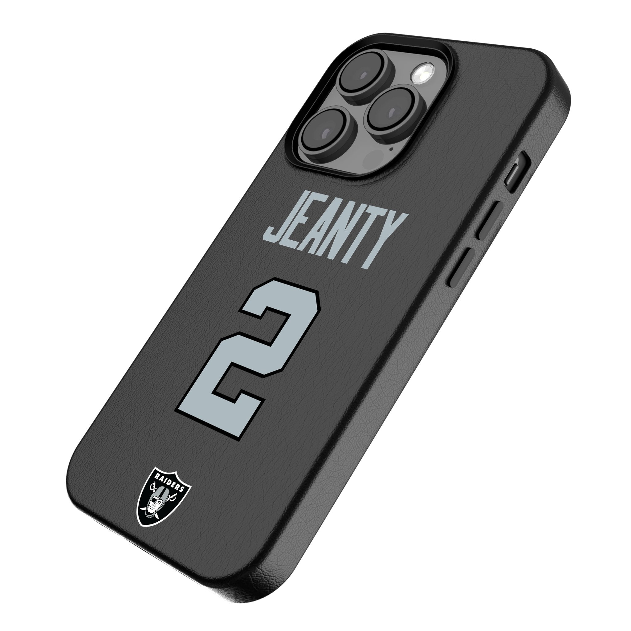Ashton Jeanty Las Vegas Raiders 2 Game Tactic MagSafe Compatible Phone Case for Apple iPhone - Sports Gifts, Sports Memorabilia, Sports Collectibles, Fan Shop