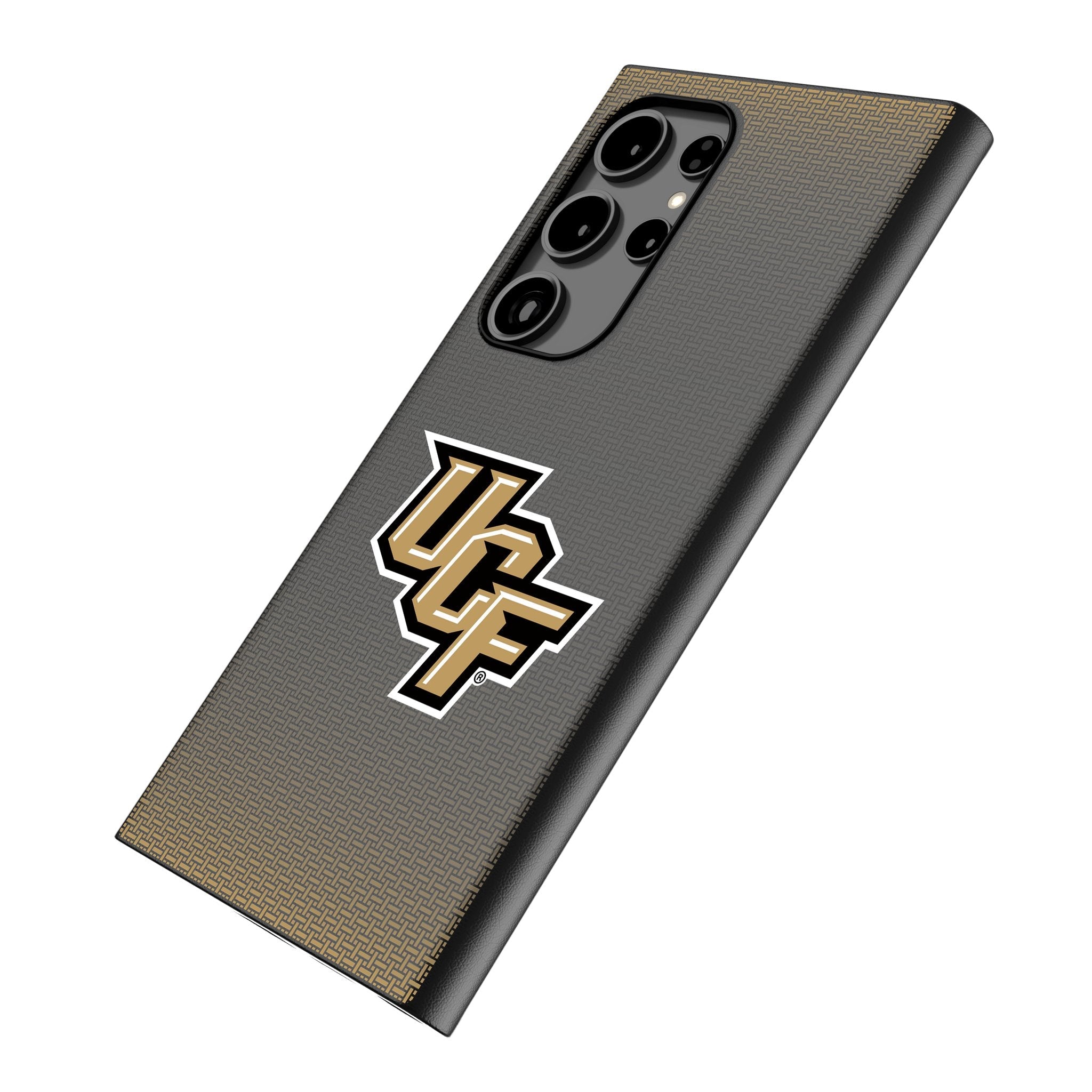 University of Central Florida Golden Knights Linen MagSafe Compatible Phone Case for Samsung Galaxy - Sports Gifts, Sports Memorabilia, Sports Collectibles, Fan Shop