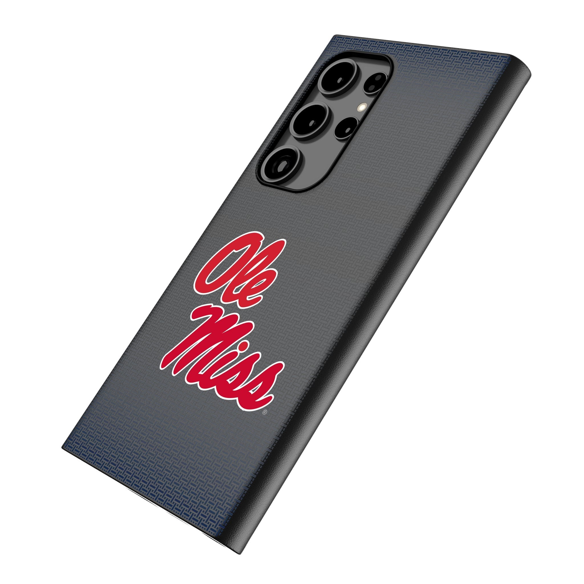 University of Mississippi Rebels Linen MagSafe Compatible Phone Case for Samsung Galaxy - Sports Gifts, Sports Memorabilia, Sports Collectibles, Fan Shop