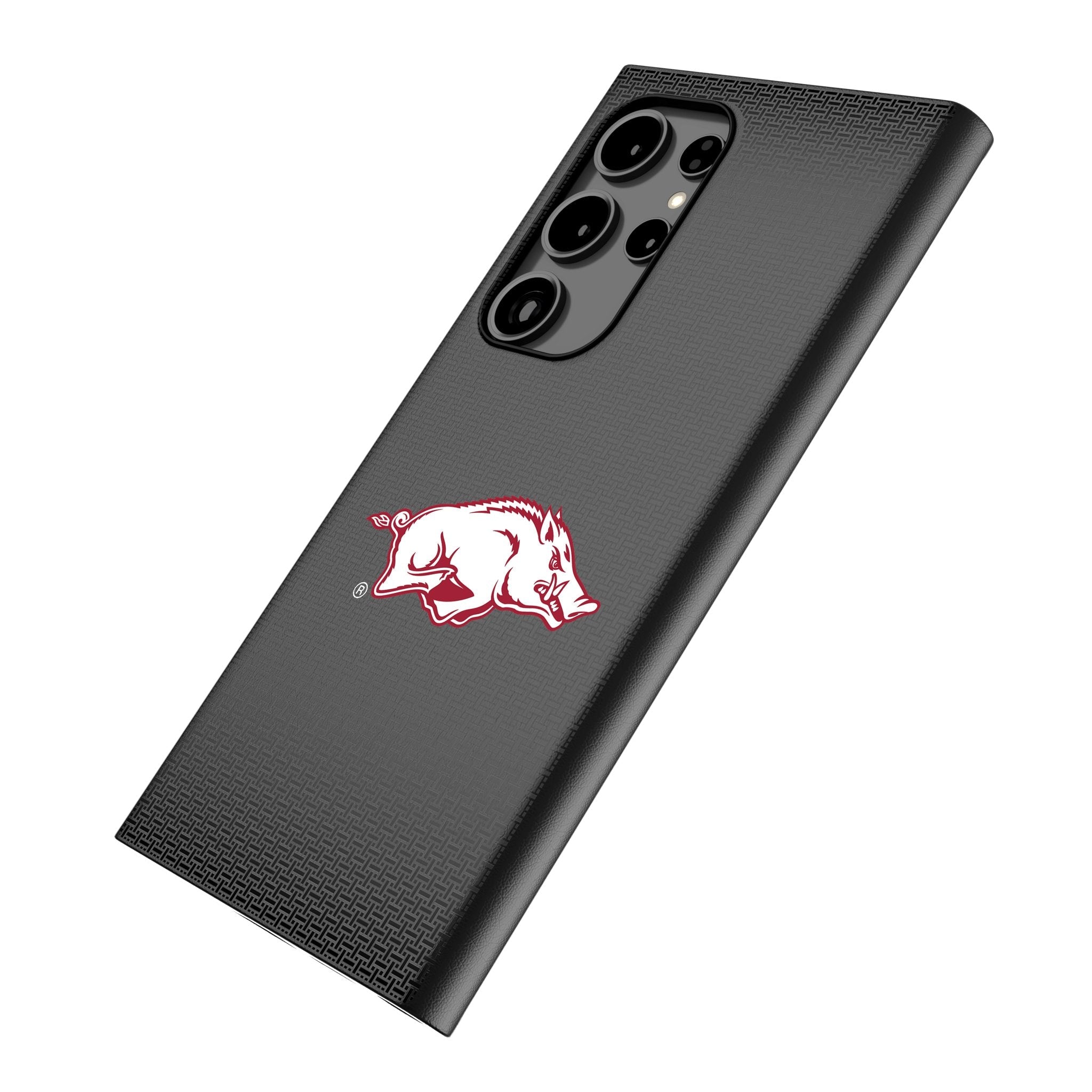 University of Arkansas Fayetteville Razorbacks Linen MagSafe Compatible Phone Case for Samsung Galaxy - Sports Gifts, Sports Memorabilia, Sports Collectibles, Fan Shop