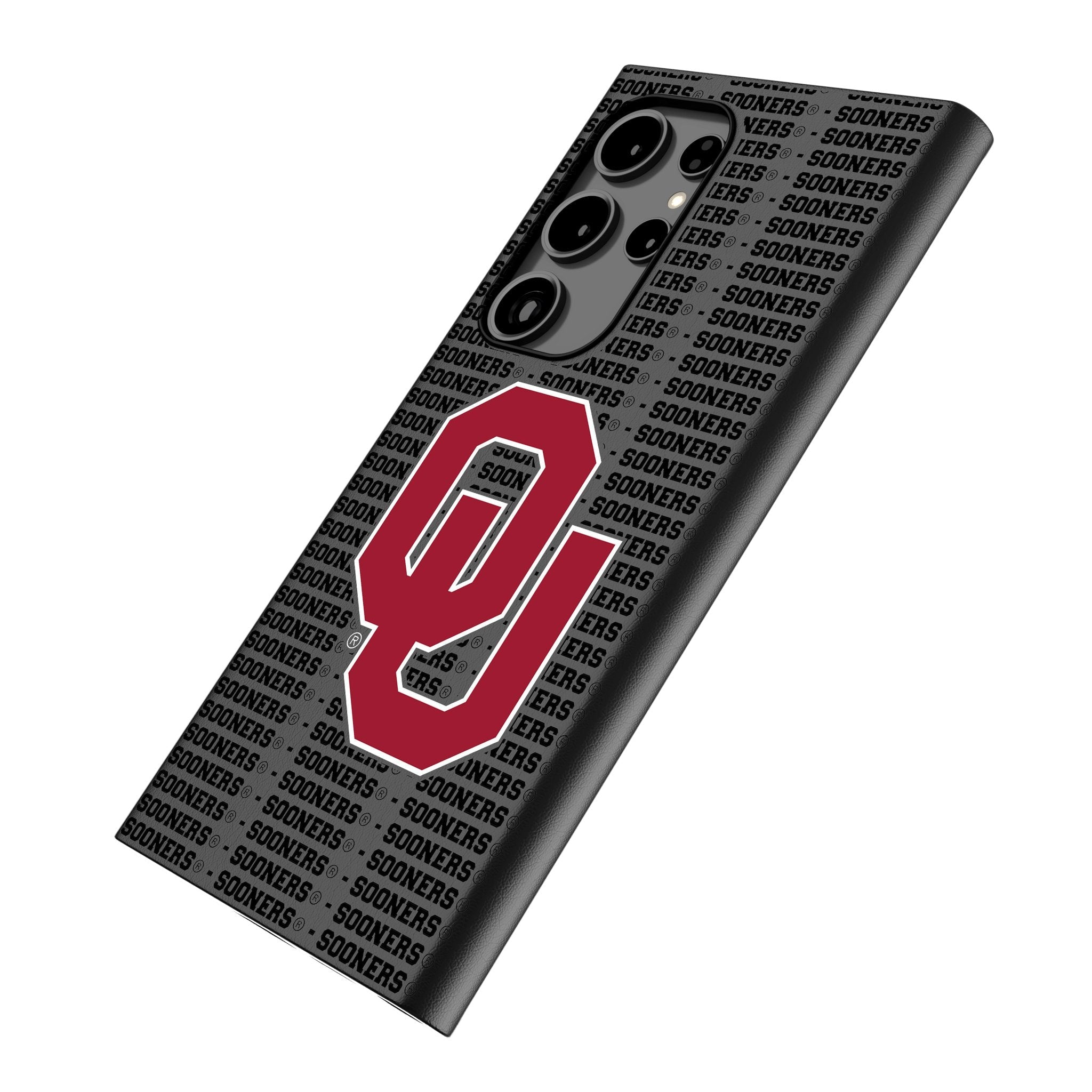 University of Oklahoma Sooners Text Backdrop MagSafe Compatible Phone Case for Samsung Galaxy - Sports Gifts, Sports Memorabilia, Sports Collectibles, Fan Shop