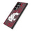 Washington State University Cougars Paisley MagSafe Compatible Phone Case for Samsung Galaxy - Sports Gifts, Sports Memorabilia, Sports Collectibles, Fan Shop