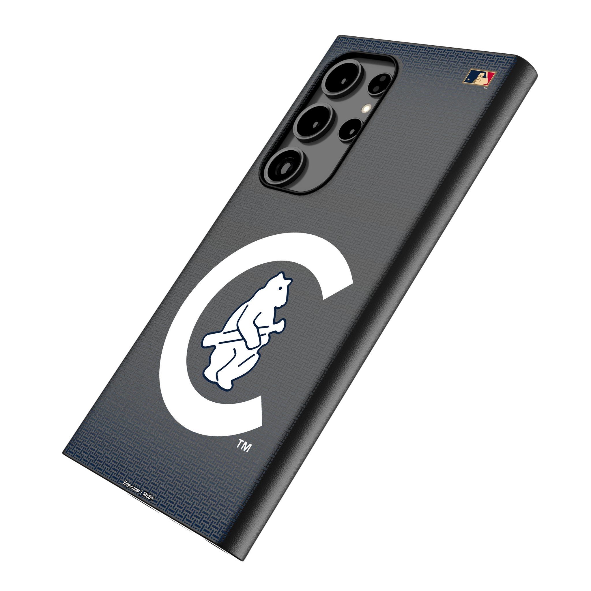 Chicago Cubs 1911-1912 - Cooperstown Collection Linen MagSafe Compatible Phone Case for Samsung Galaxy - Sports Gifts, Sports Memorabilia, Sports Collectibles, Fan Shop