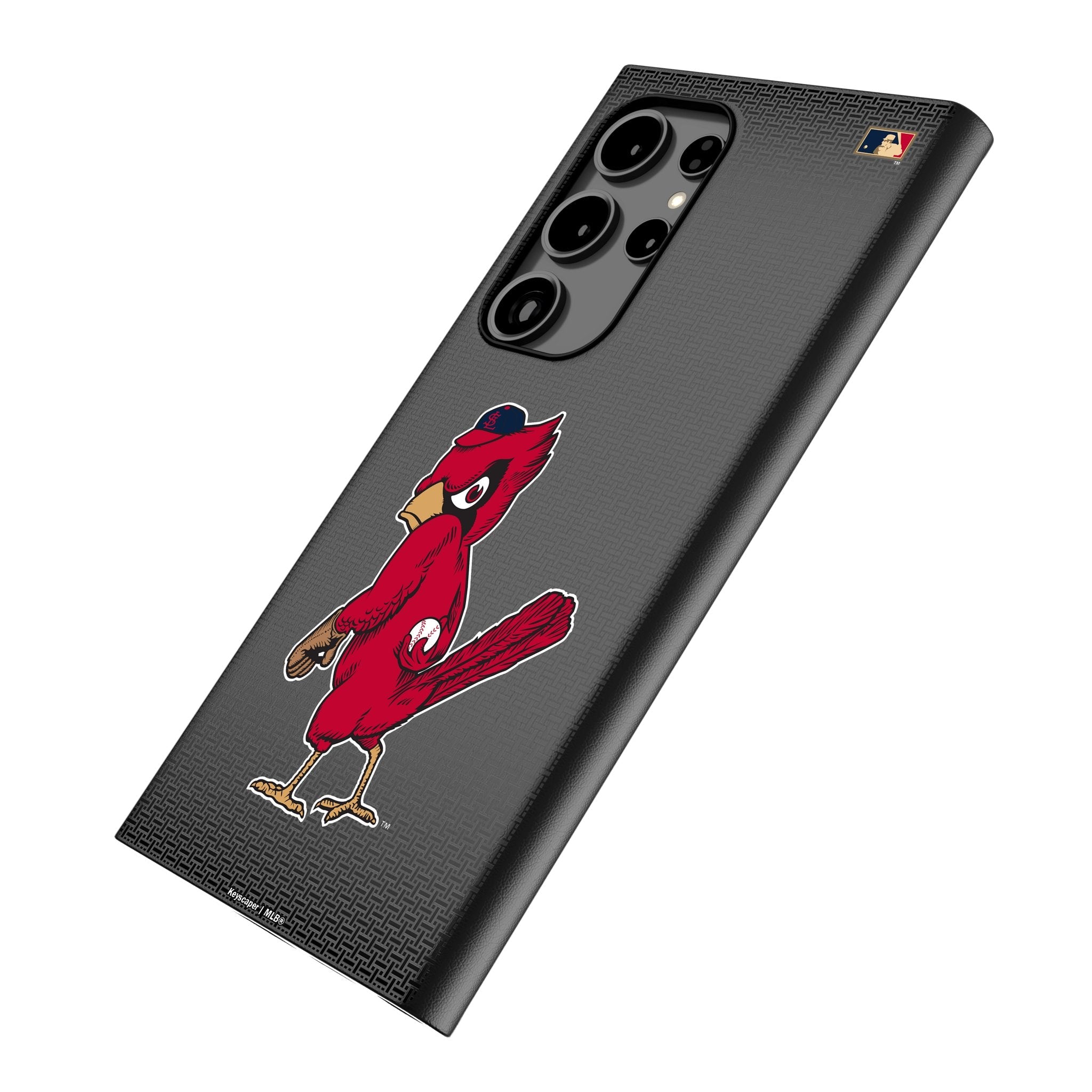 St Louis Cardinals 1950s - Cooperstown Collection Linen MagSafe Compatible Phone Case for Samsung Galaxy - Sports Gifts, Sports Memorabilia, Sports Collectibles, Fan Shop
